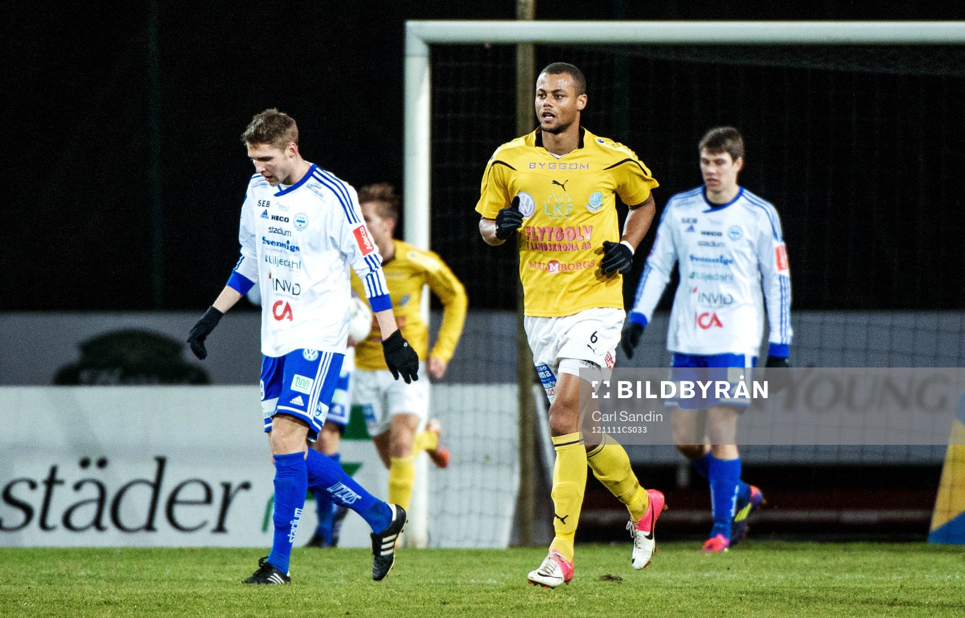 Salif Camara Jönsson, Lund, joggar tillbaka till egen