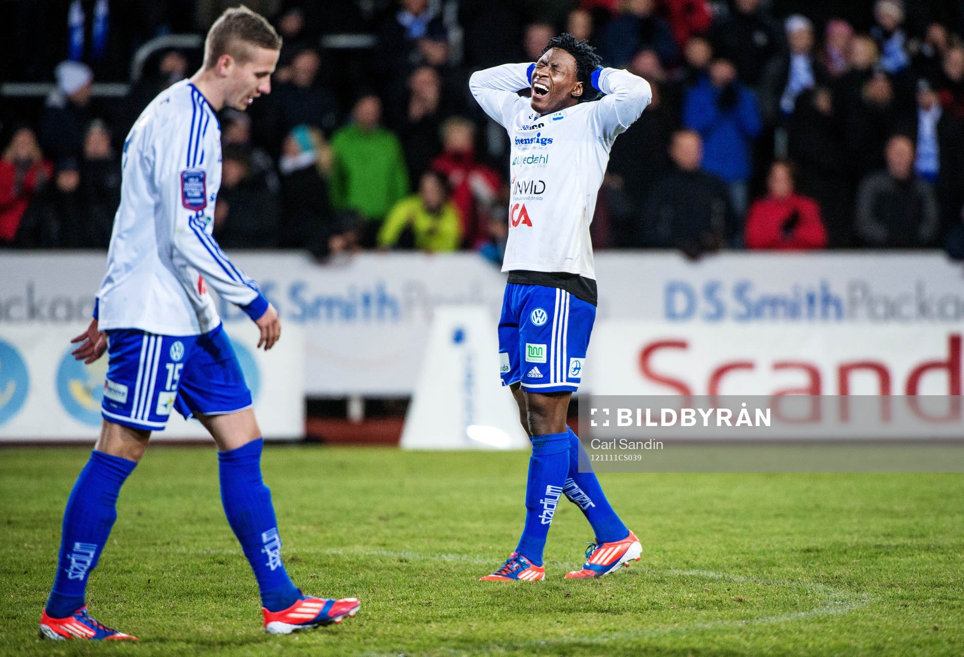 Muhammed Abdulrahman, Värnamo, tar sig för huvudet