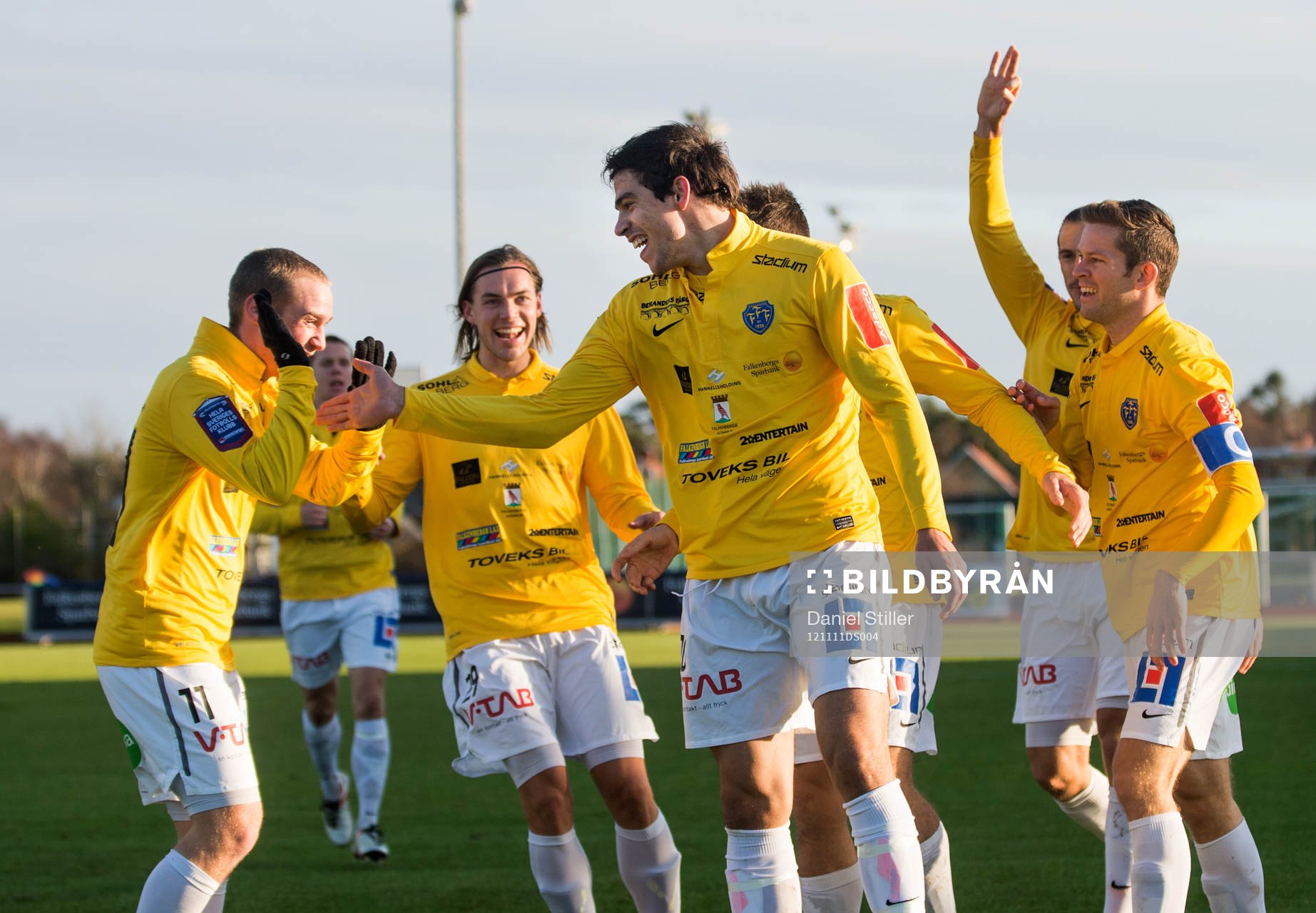 Zlatan Krizanovic, Falkenberg, gör 1-0, jubel