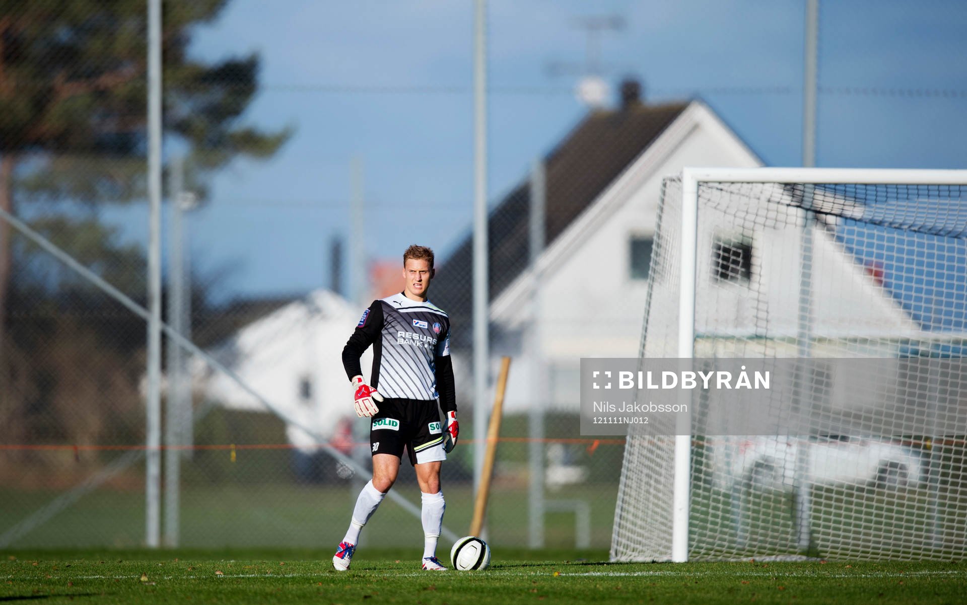 Pär Hansson, målvakt, Helsingborg spelar idag ett
