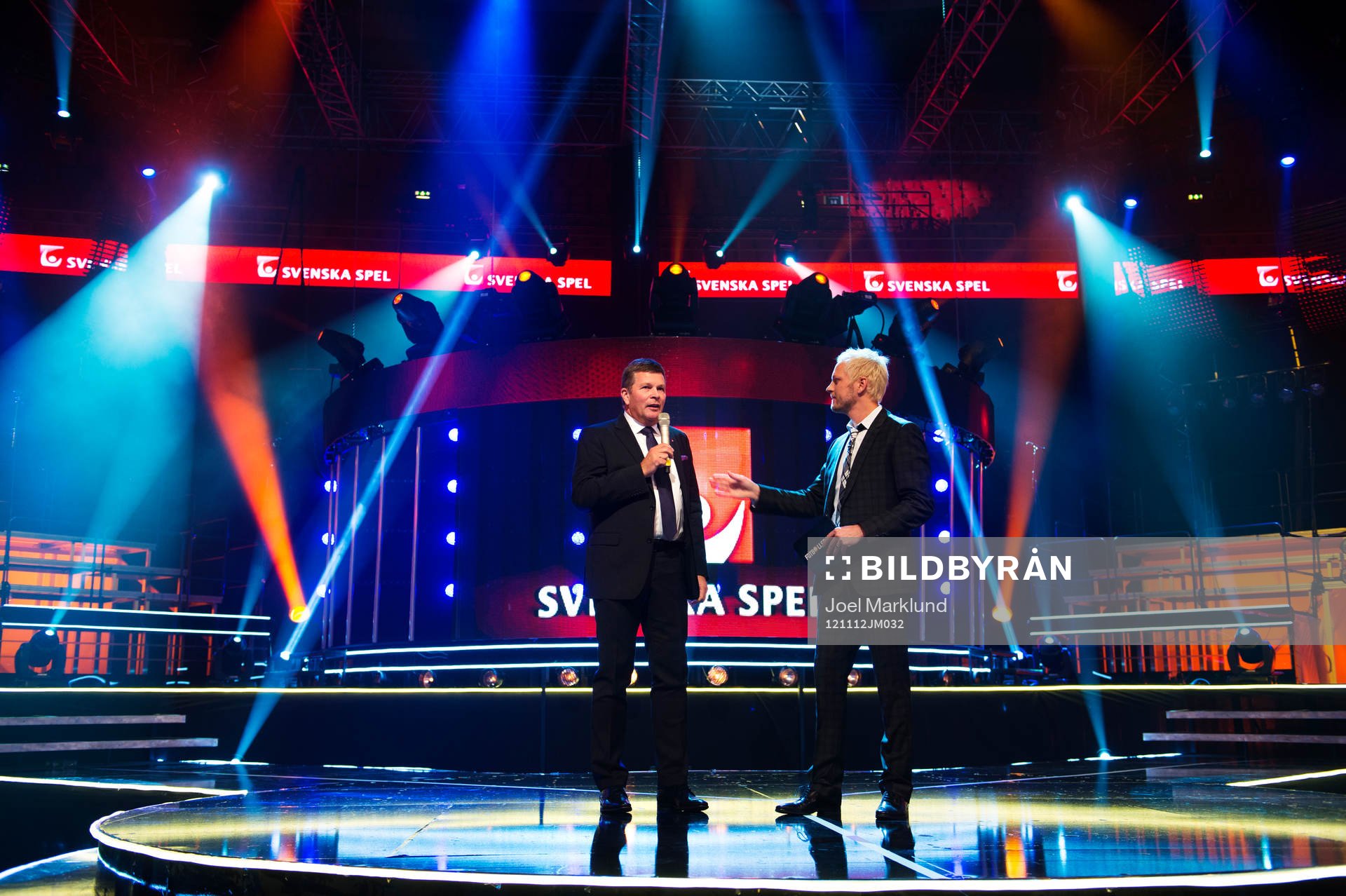 Lennart Käll, vd Svenska Spel och Thomas Järvheden,