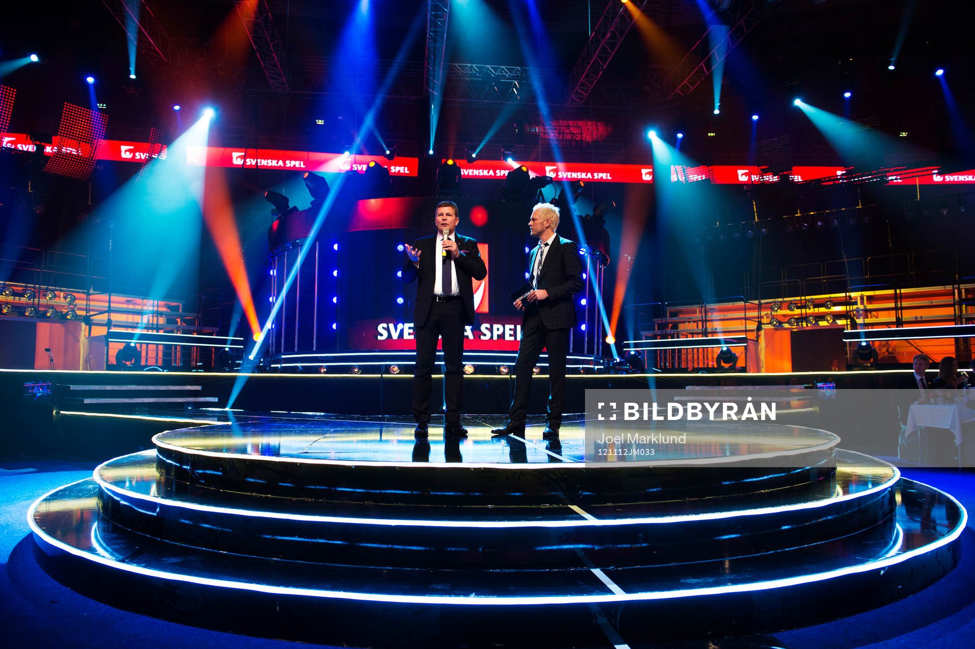 Lennart Käll, vd Svenska Spel och Thomas Järvheden,