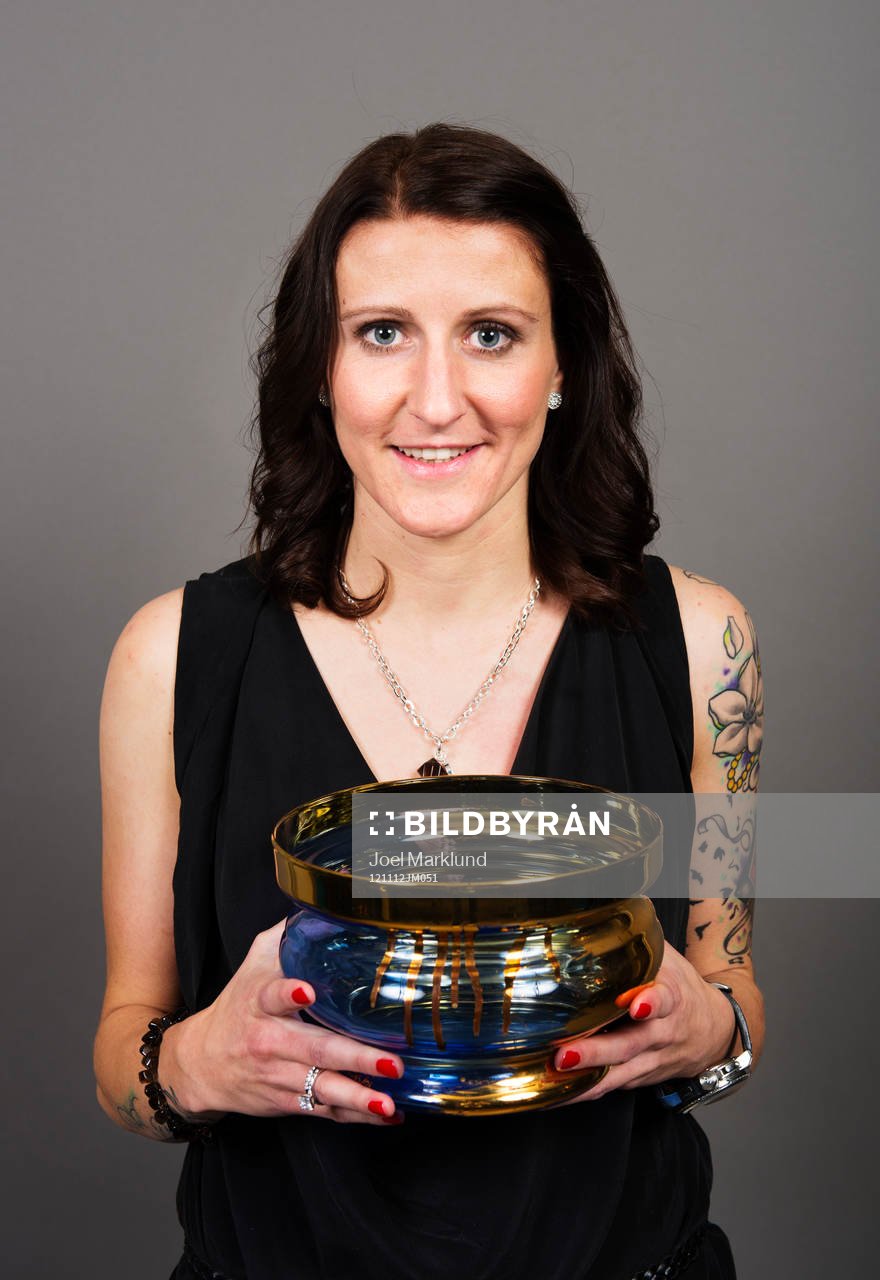 Fotboll, Fotbollsgalan 2012: Årets skyttedrottning Damallsvenskan, Anja Mittag.