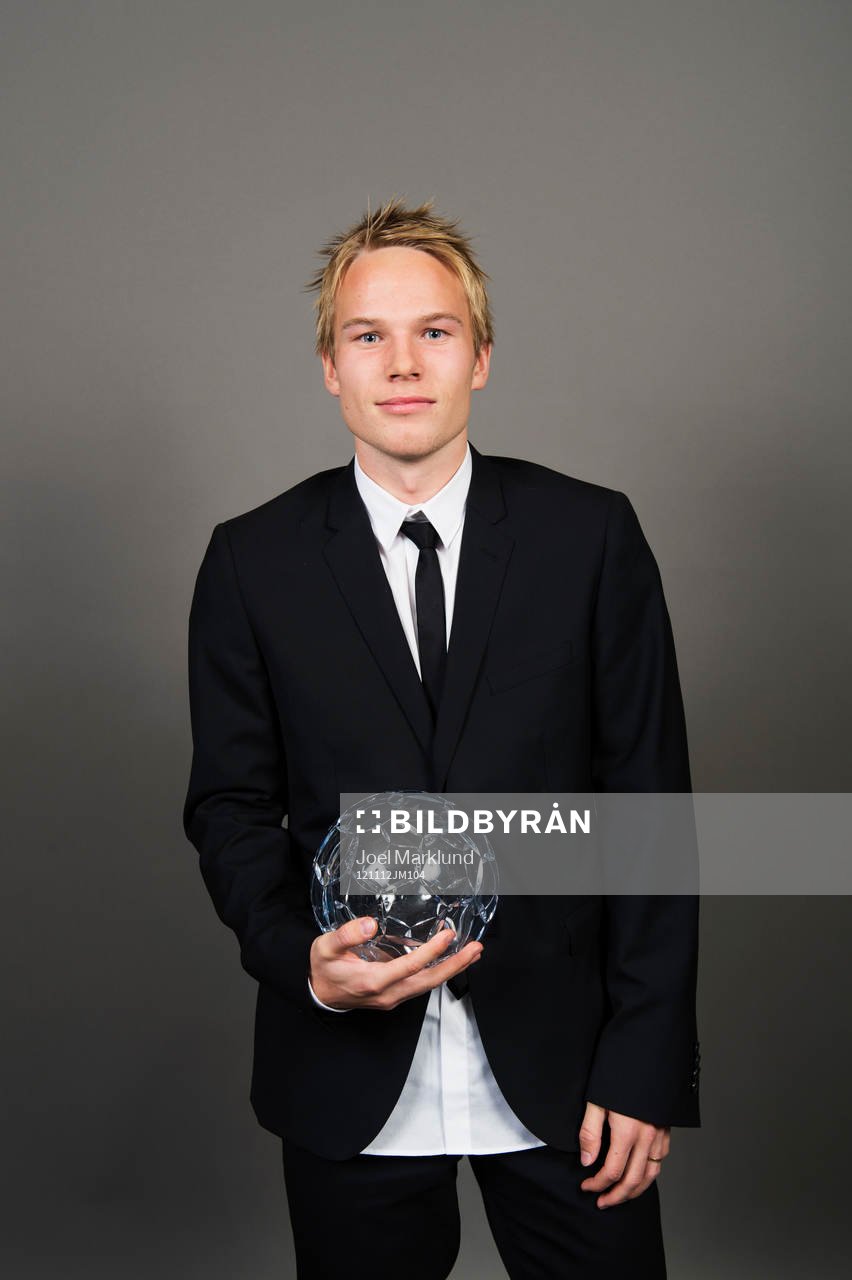Fotboll, Fotbollsgalan 2012: Årets Allsvenska nykomling, Oscar Lewicki, Häcken.