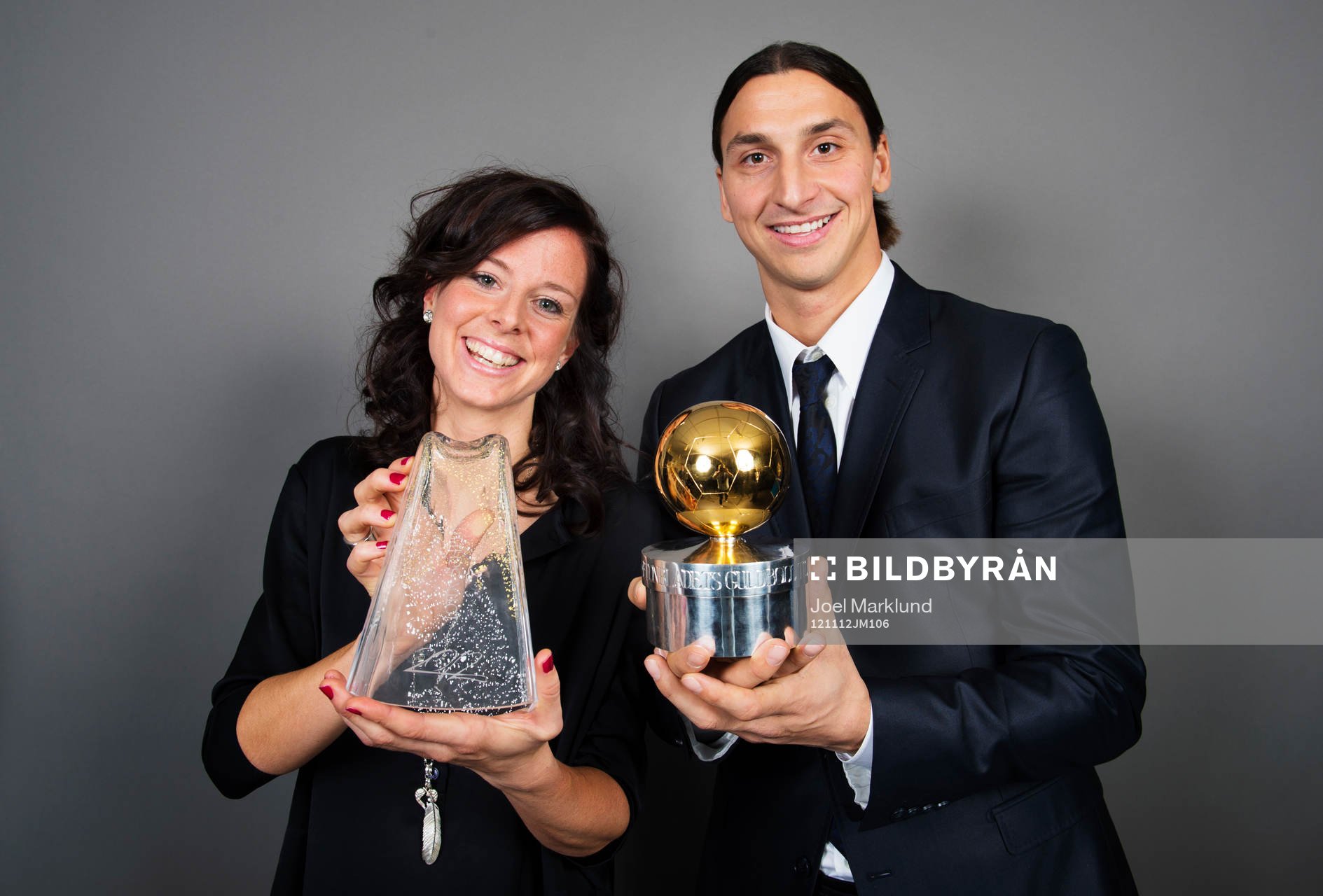 Vinnare av Diamantbollen 2012, Lotta Schelin, Lyon, och