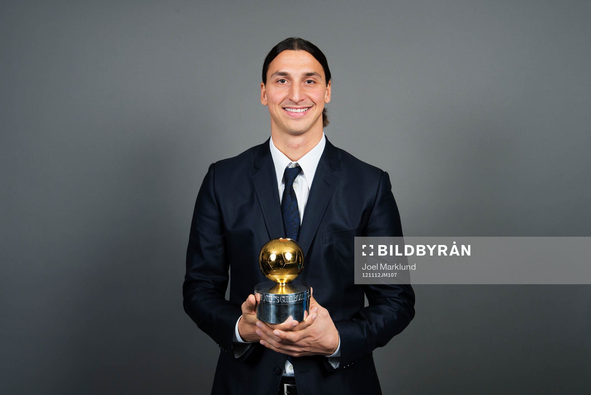 Fotboll, Fotbollsgalan 2012: Vinnare av Guldbollen 2012, Zlatan Ibrahimovic, Paris SG.