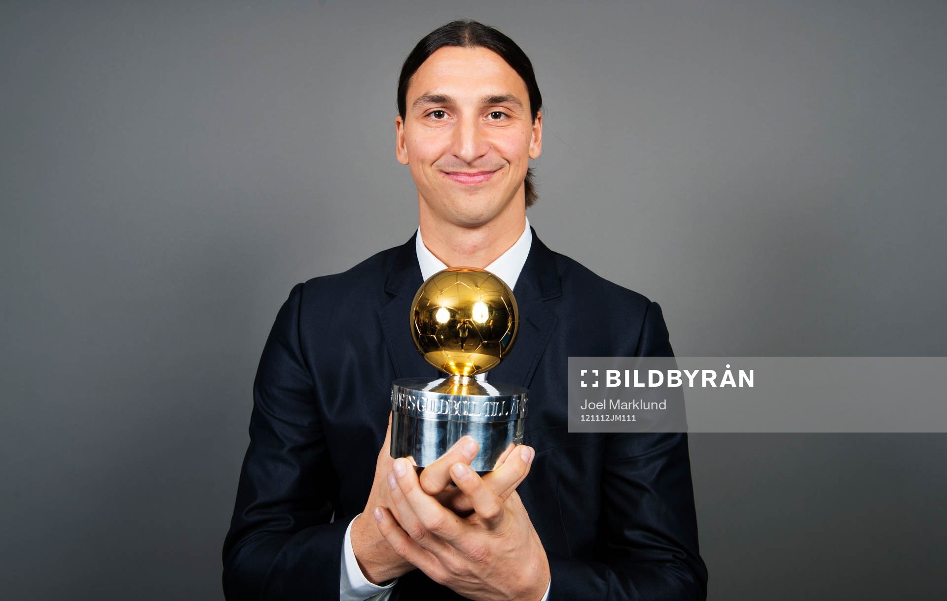 Vinnare av Guldbollen 2012, Zlatan Ibrahimovic, Paris SG