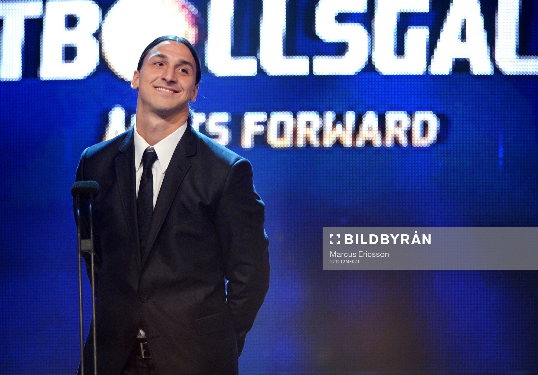 Zlatan Ibrahimovic får pris som årets anfallare