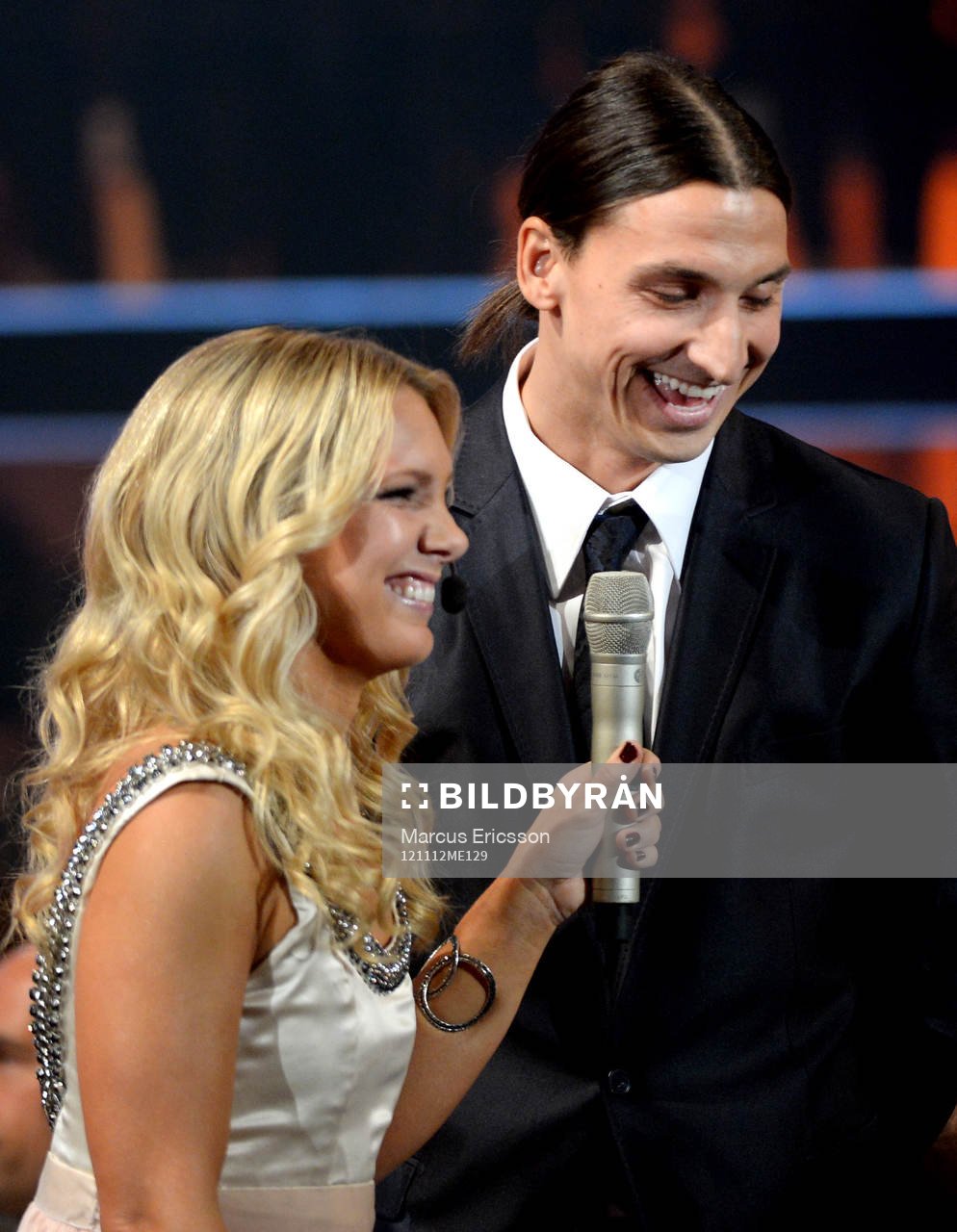 Anna Brolin och Zlatan Ibrahimovic