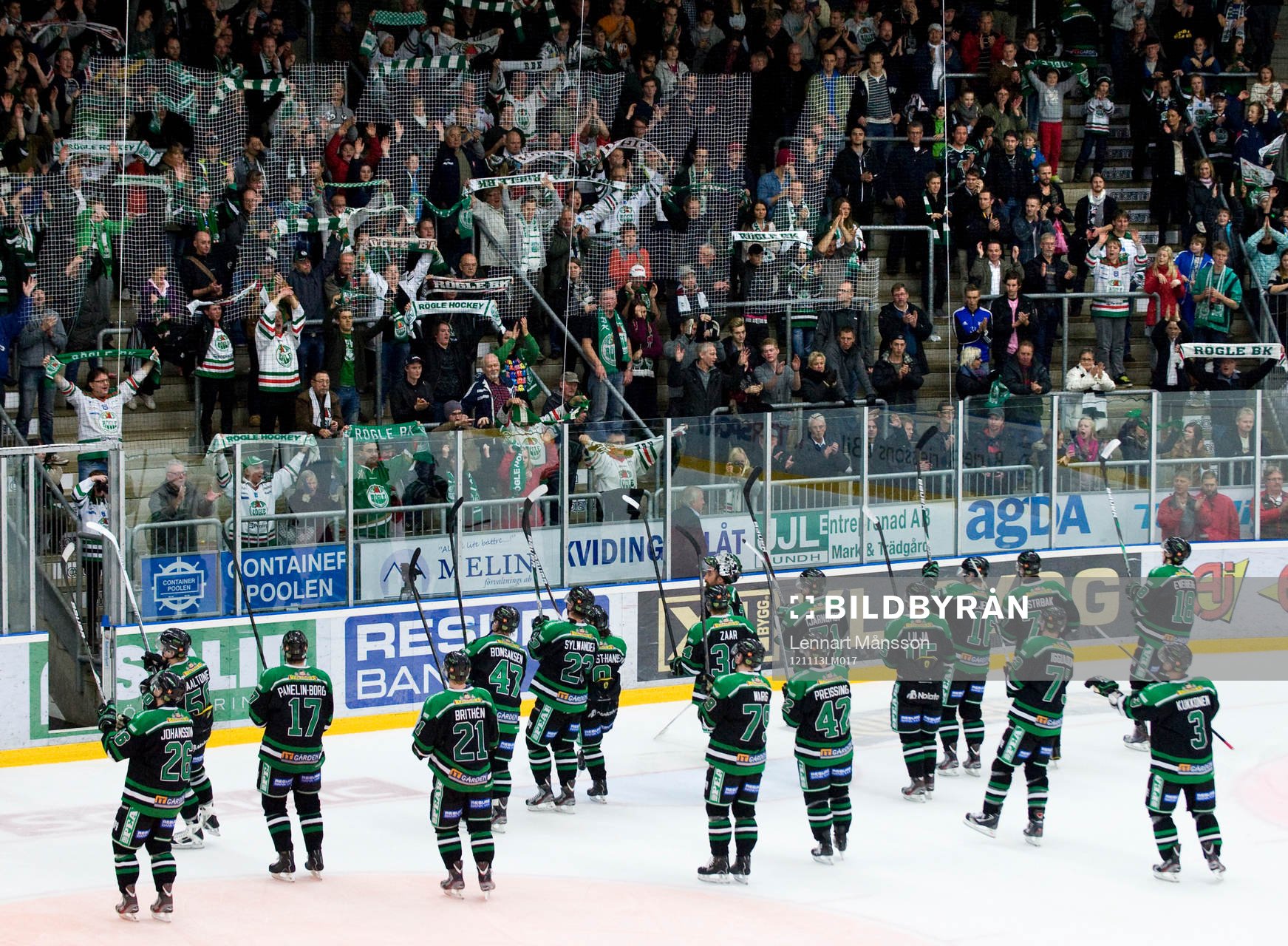 Rögle tackar sina fans