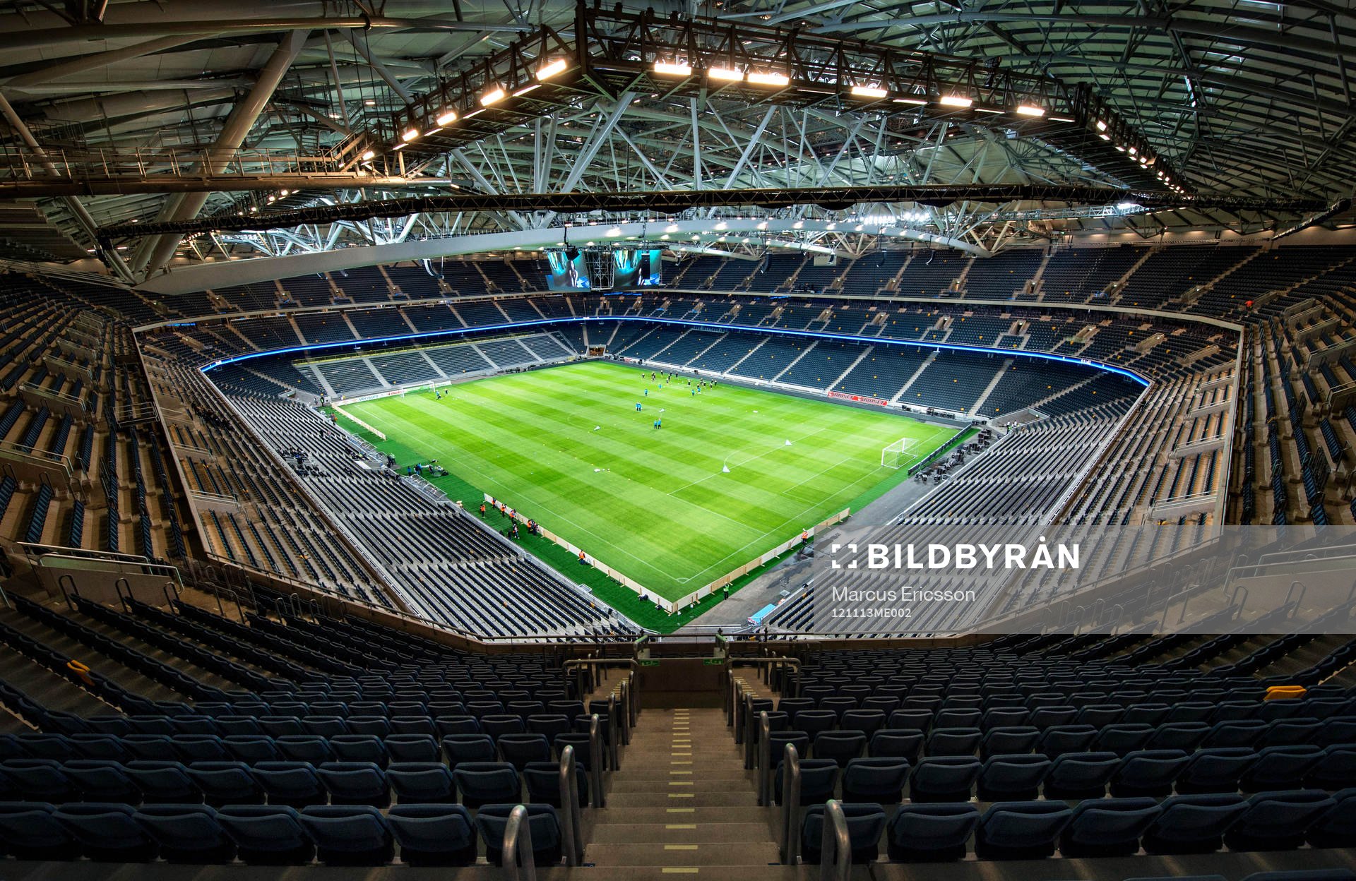 Friends Arena, interiör