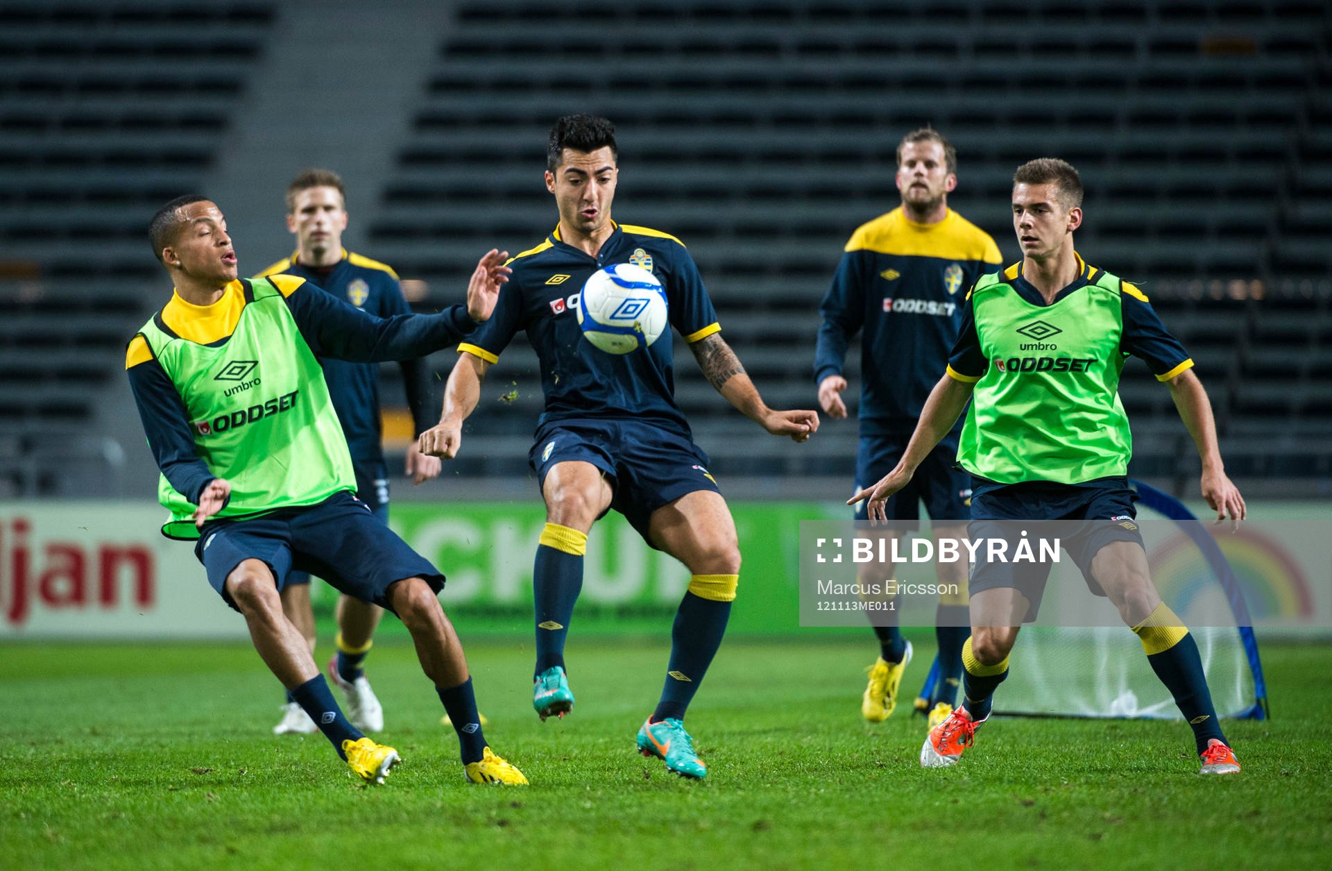 Martin Olsson, Jiloan Hamad och Alexander Kacaniklic