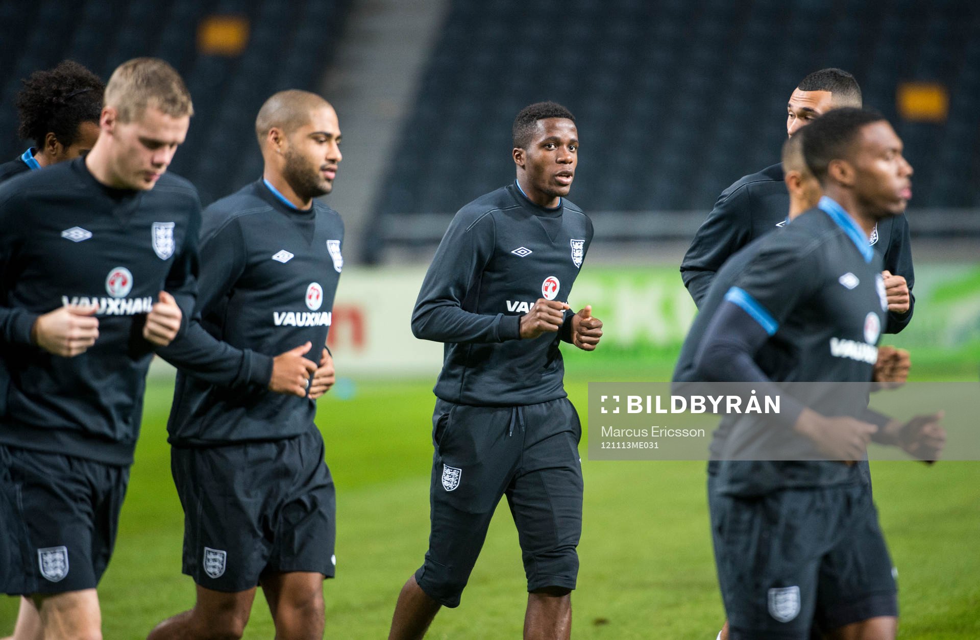 England tränar på Friends Arena