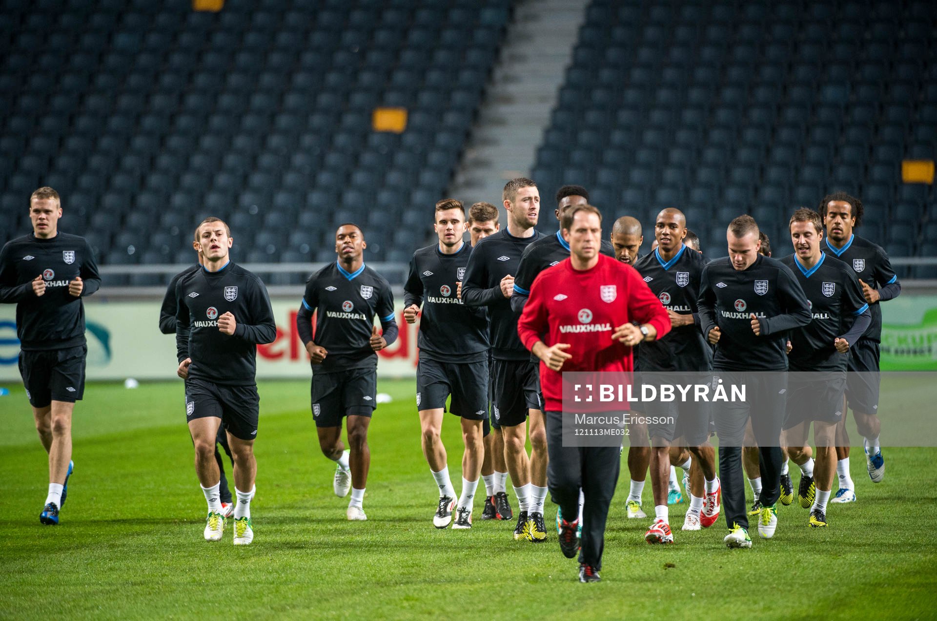 England tränar på Friends Arena