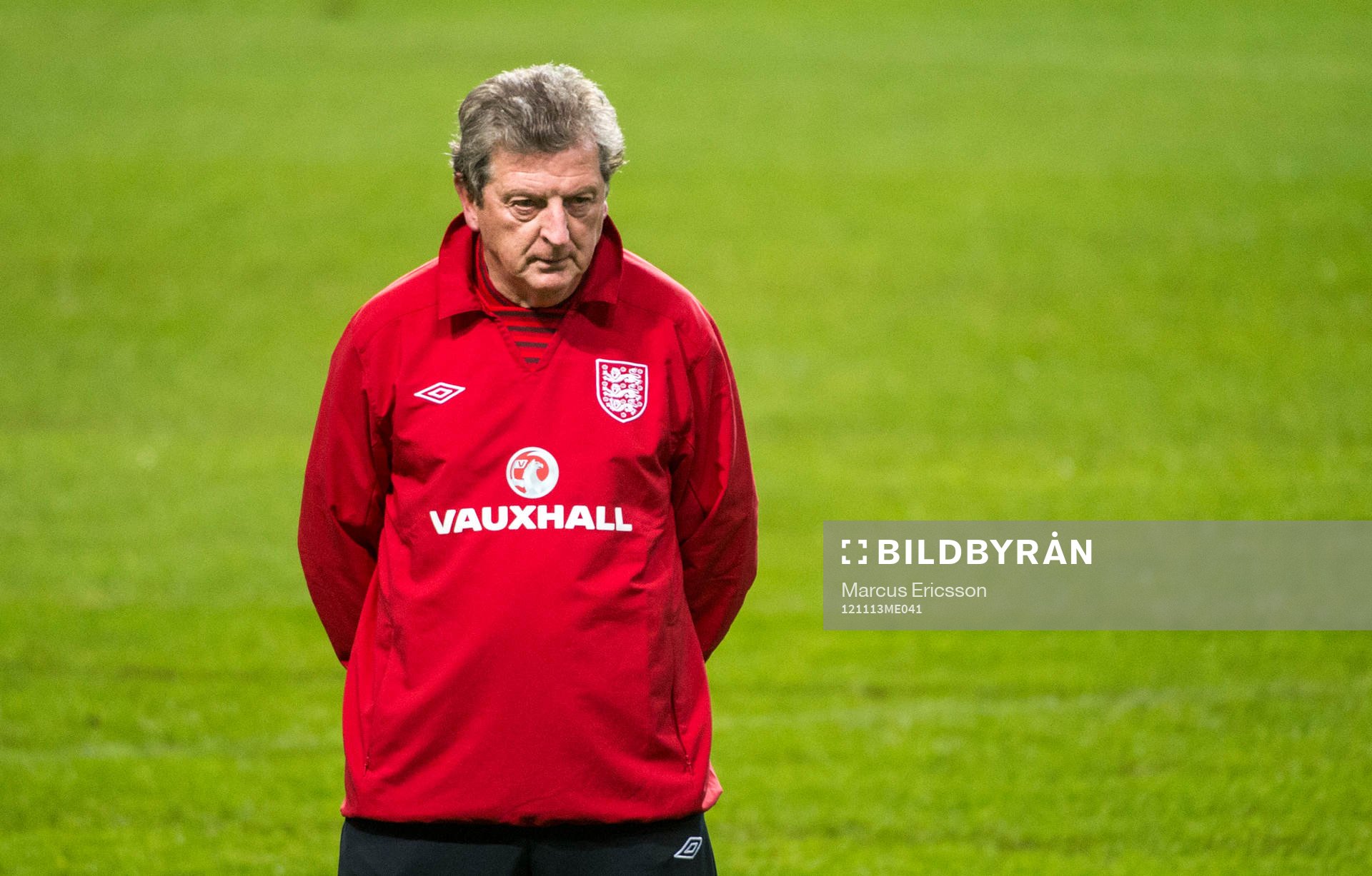 England tränar på Friends Arena. Roy Hodgson,