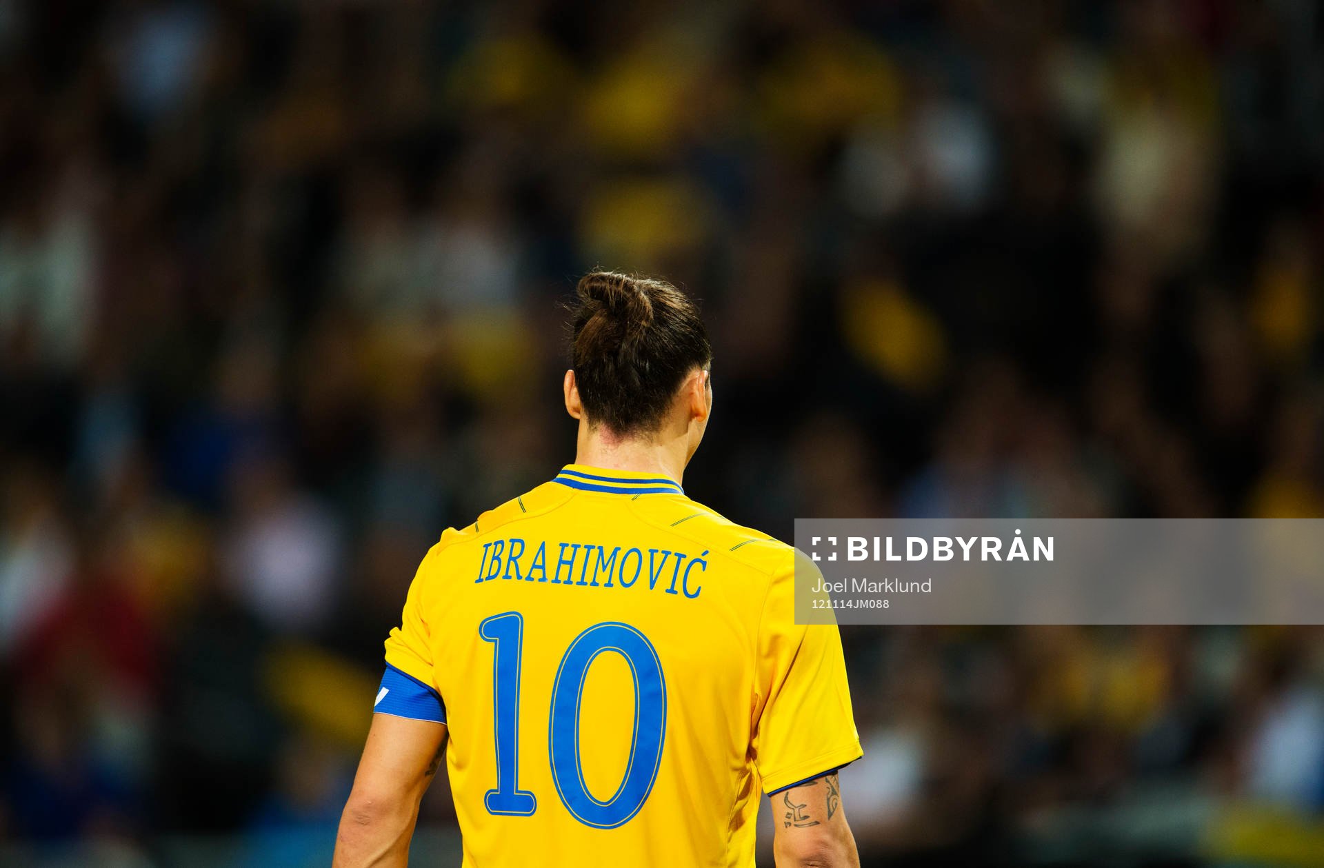 Ryggtavlan på Zlatan Ibrahimovic, Sverige