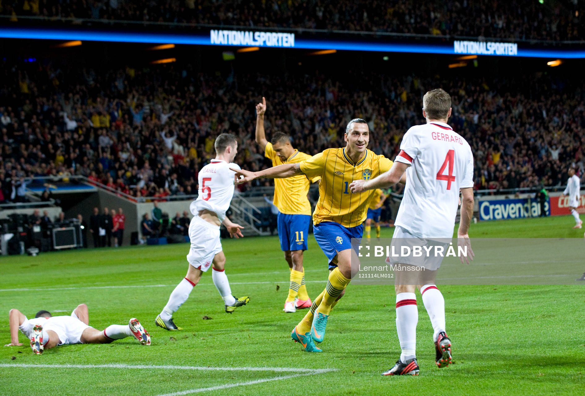 1-0, Zlatan Ibrahimovic, Sverige