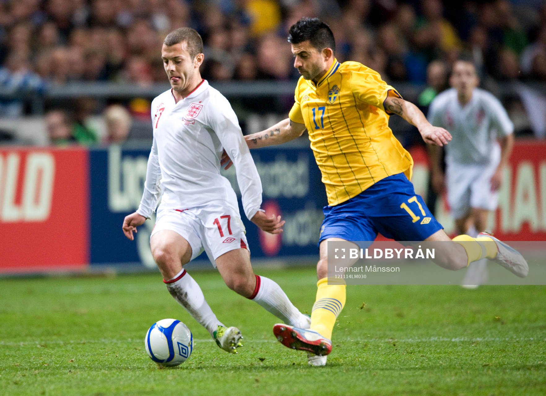Jack Wilshere, England och Behrang Safari, Sverige