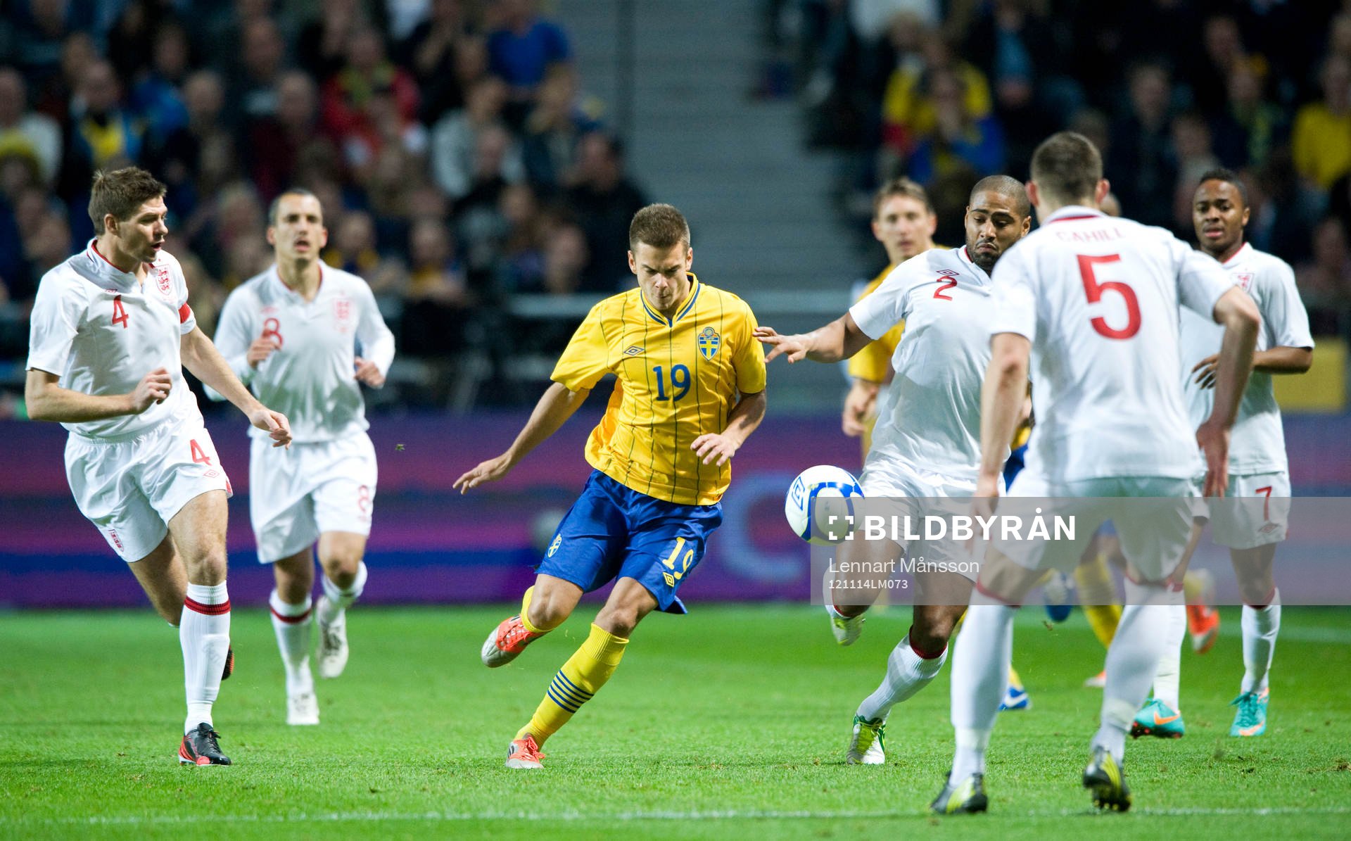 Alexander Kacaniklic, Sverige, mot nästan hela England