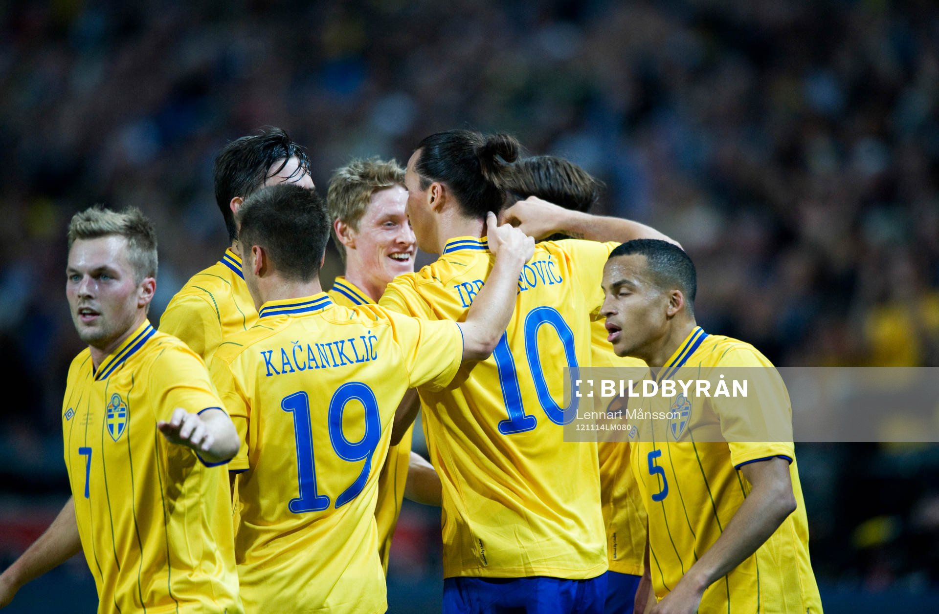 1-0, premiärmålet, jubel Zlatan Ibrahimovic, Sverige