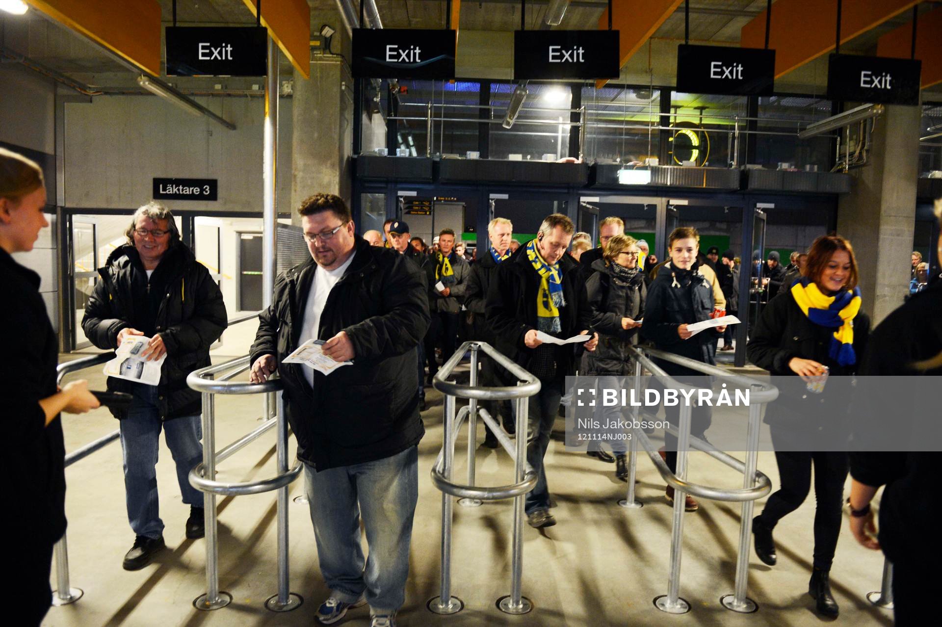 Insläpp, Friends Arena