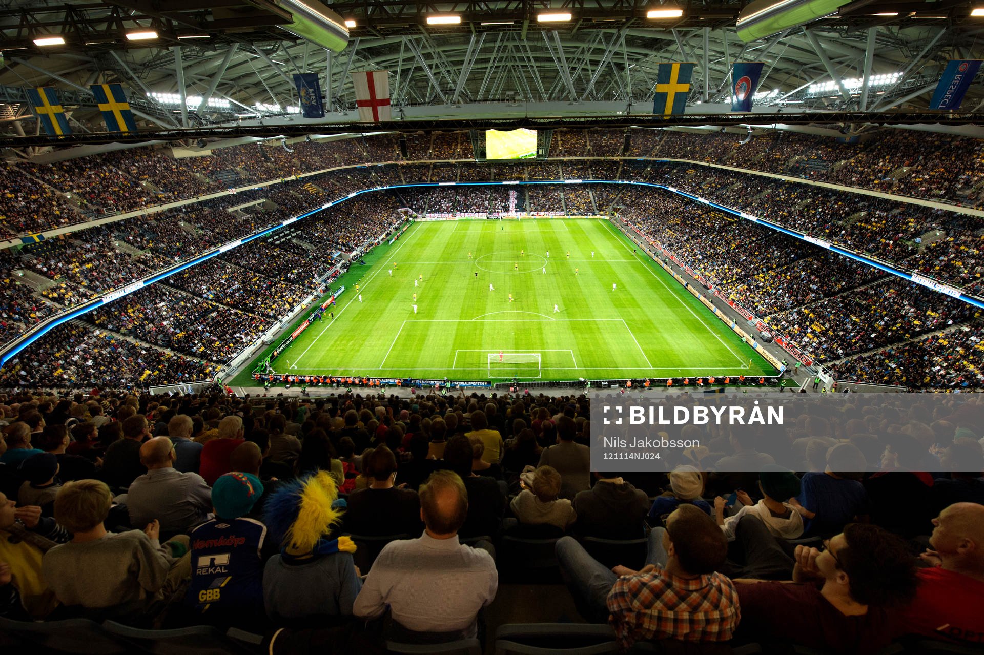 överblick på Friends Arena