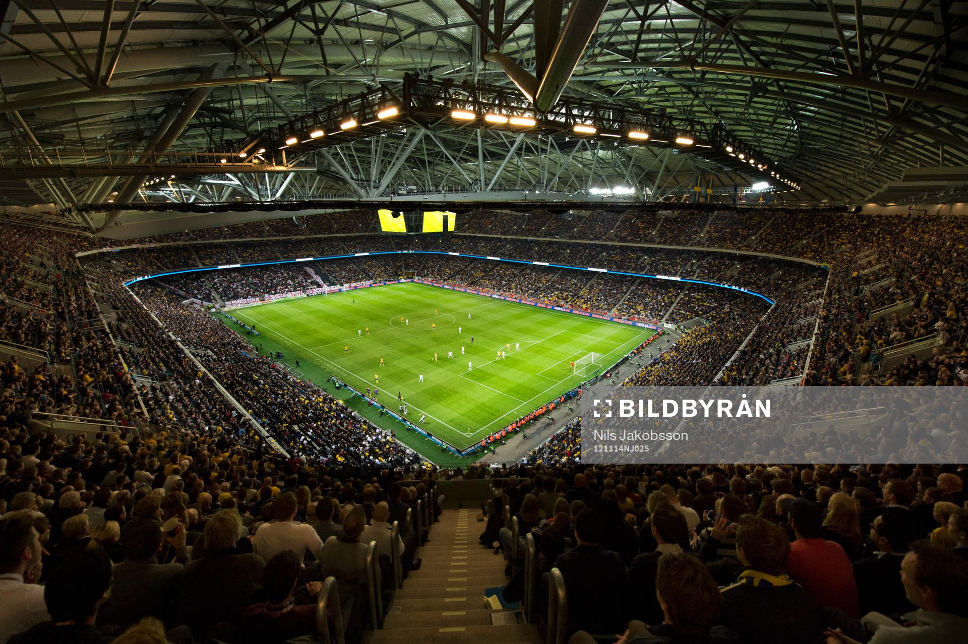 överblick på Friends Arena