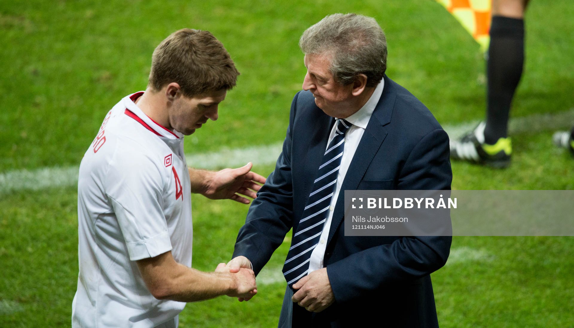 Steven Gerrard, Roy Hodgson, förbundskapten England