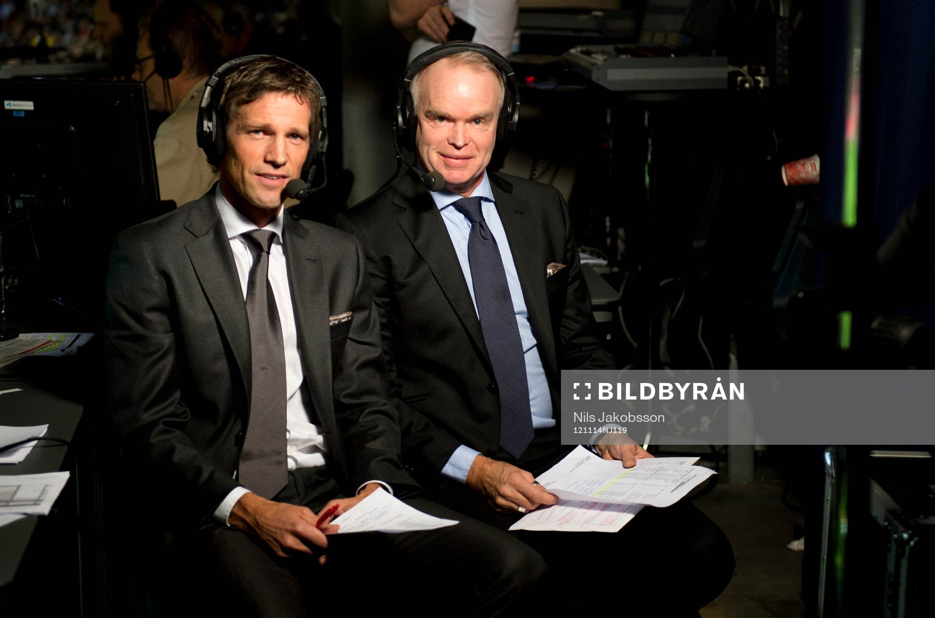 Jens Fjellström, Robert Perlskog, kommentatorer, TV4