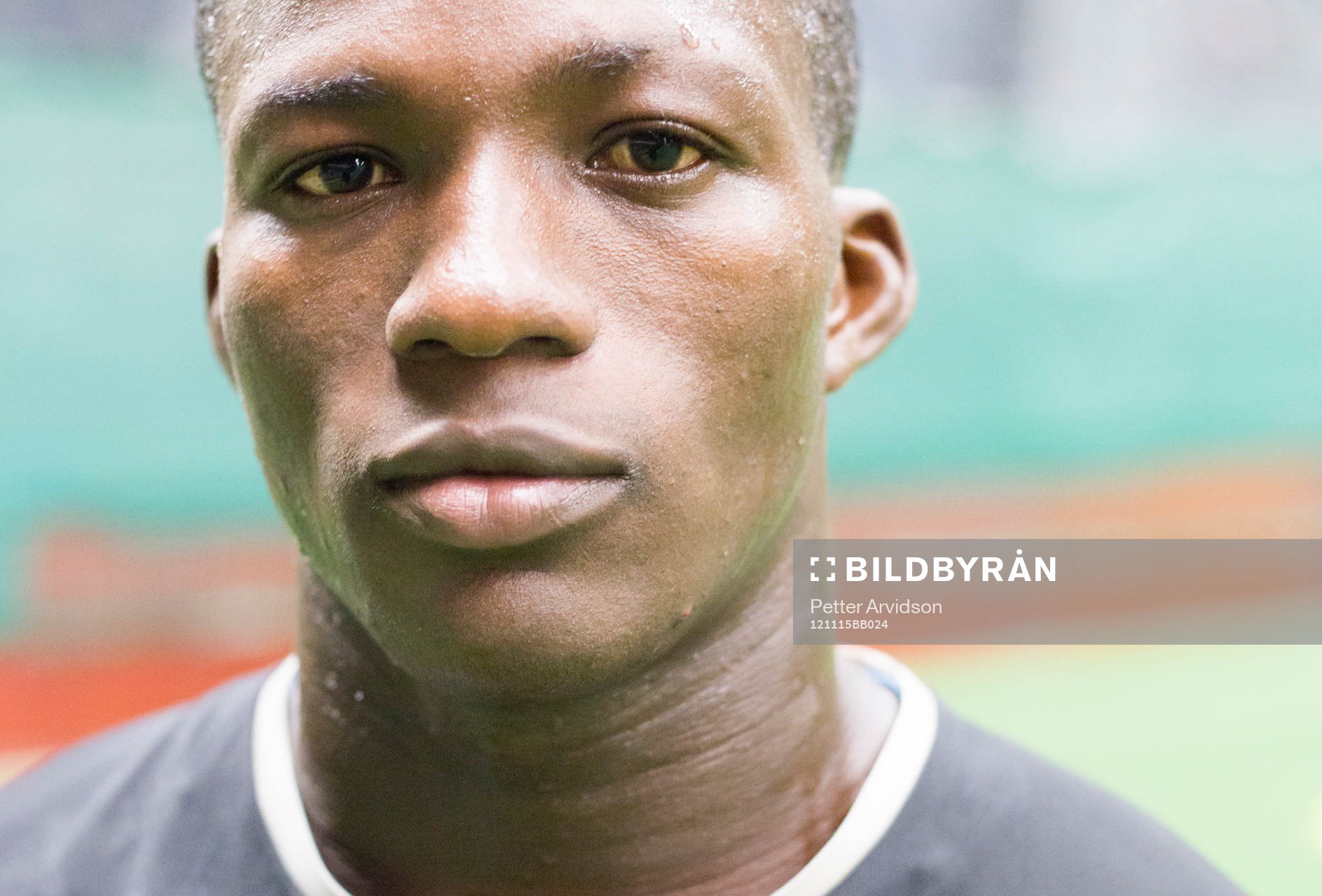 Benjamin Fadi, 17år, Ghana, provspelar för Malmö FF