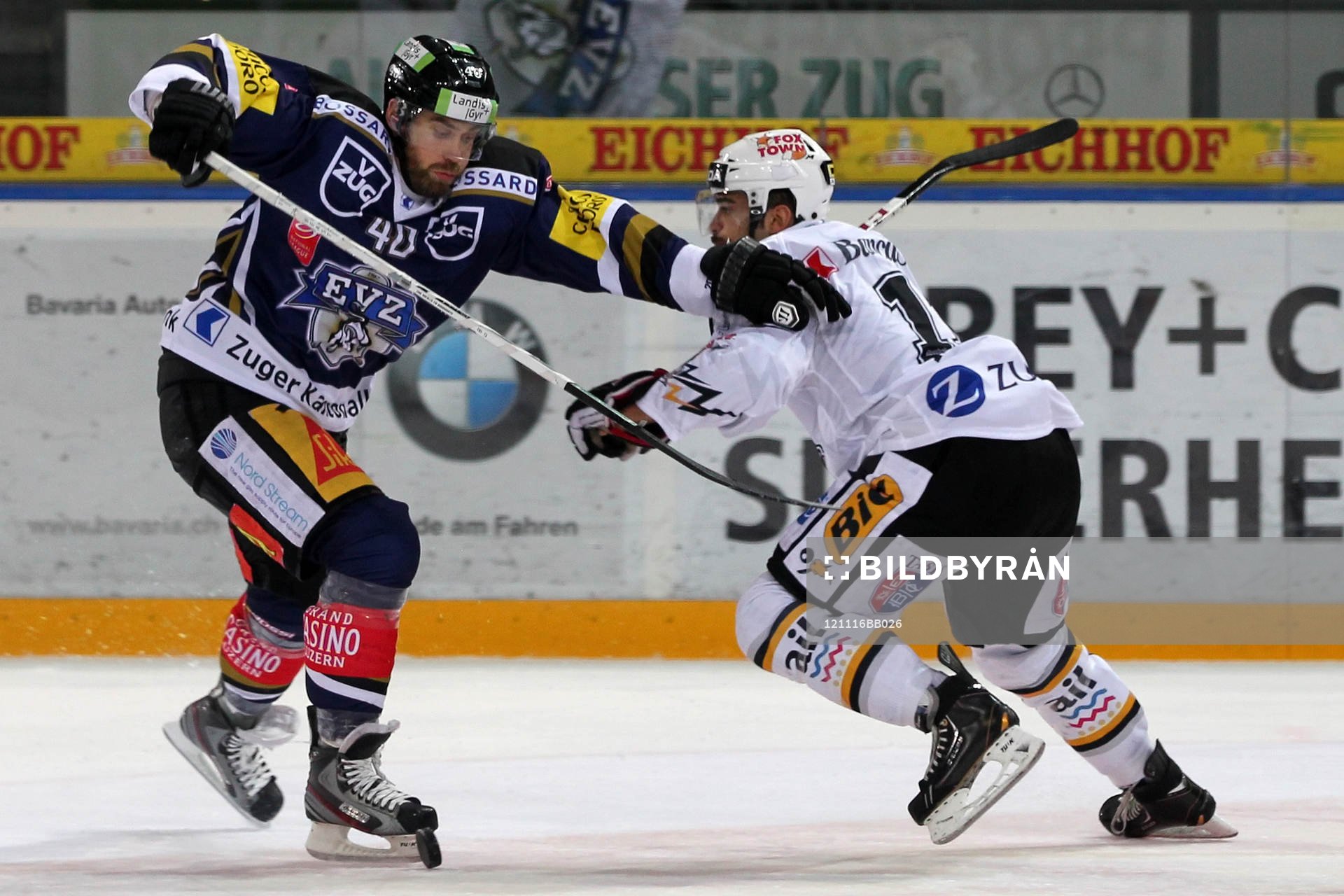Zug; Eishockey NLA - EV Zug - HC Lugano; Henrik Zetterberg