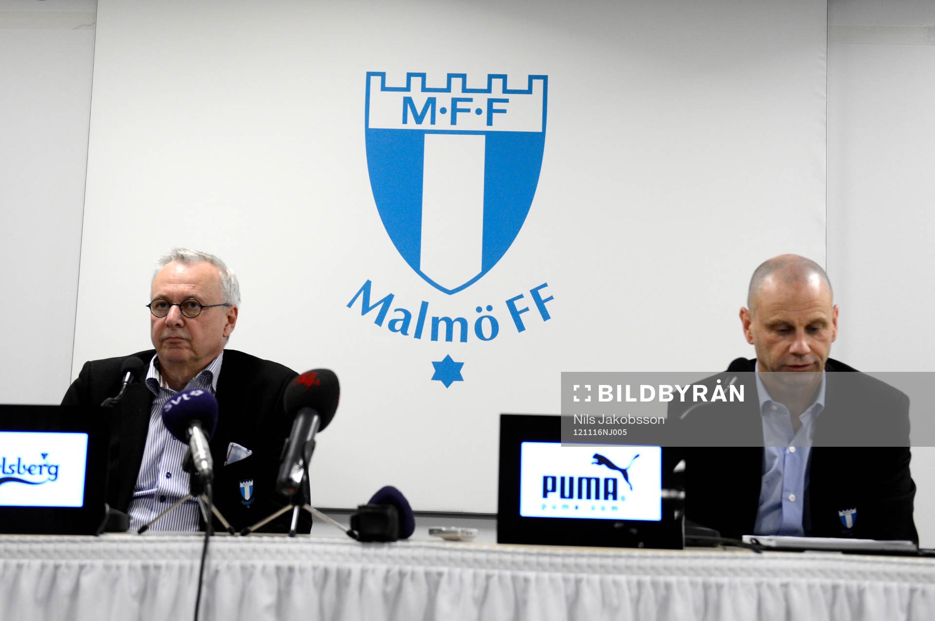 Per Nillson, VD, och Håkan Jeppson, Ordförande,