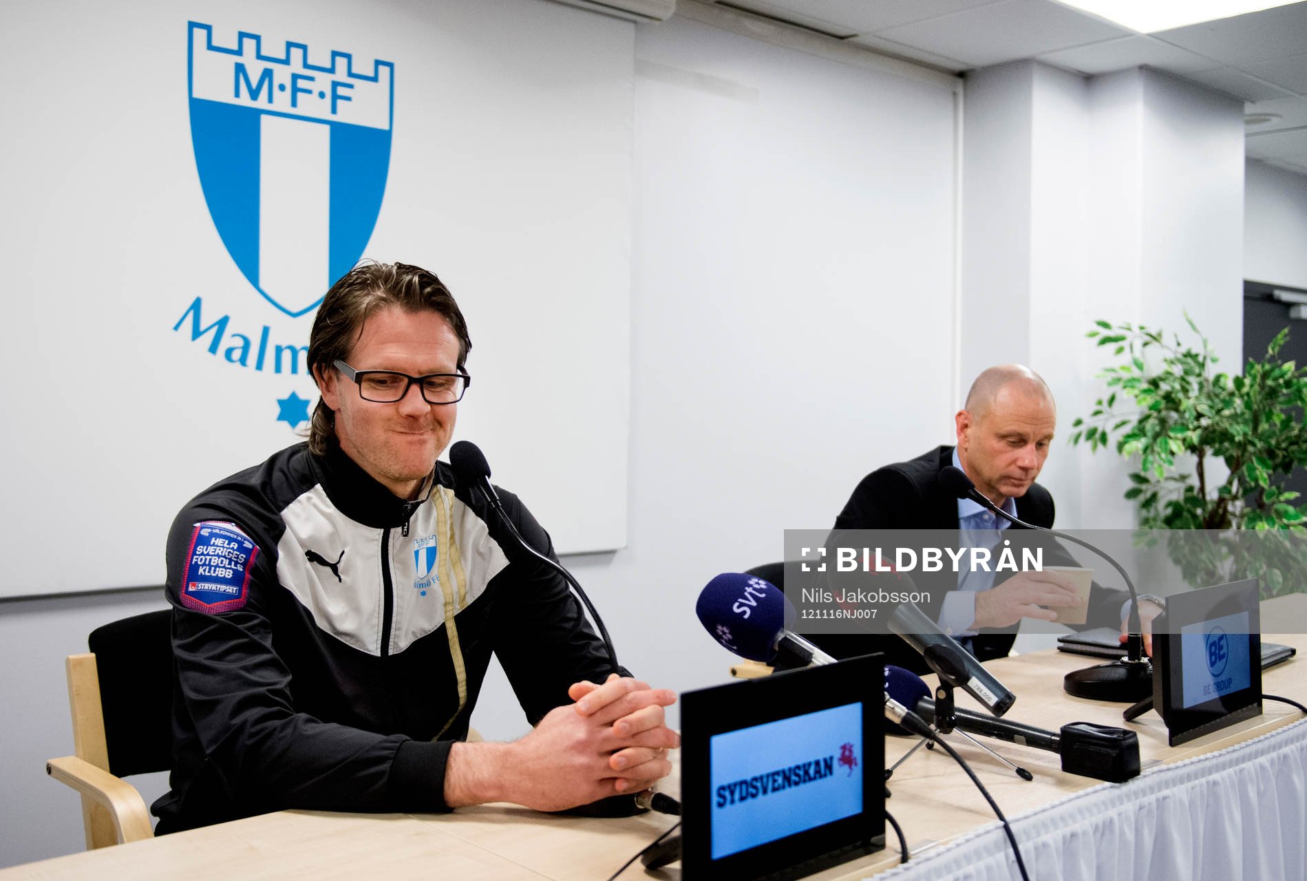 Rikard Norling, tränare, Håkan Jeppsson, ordförande