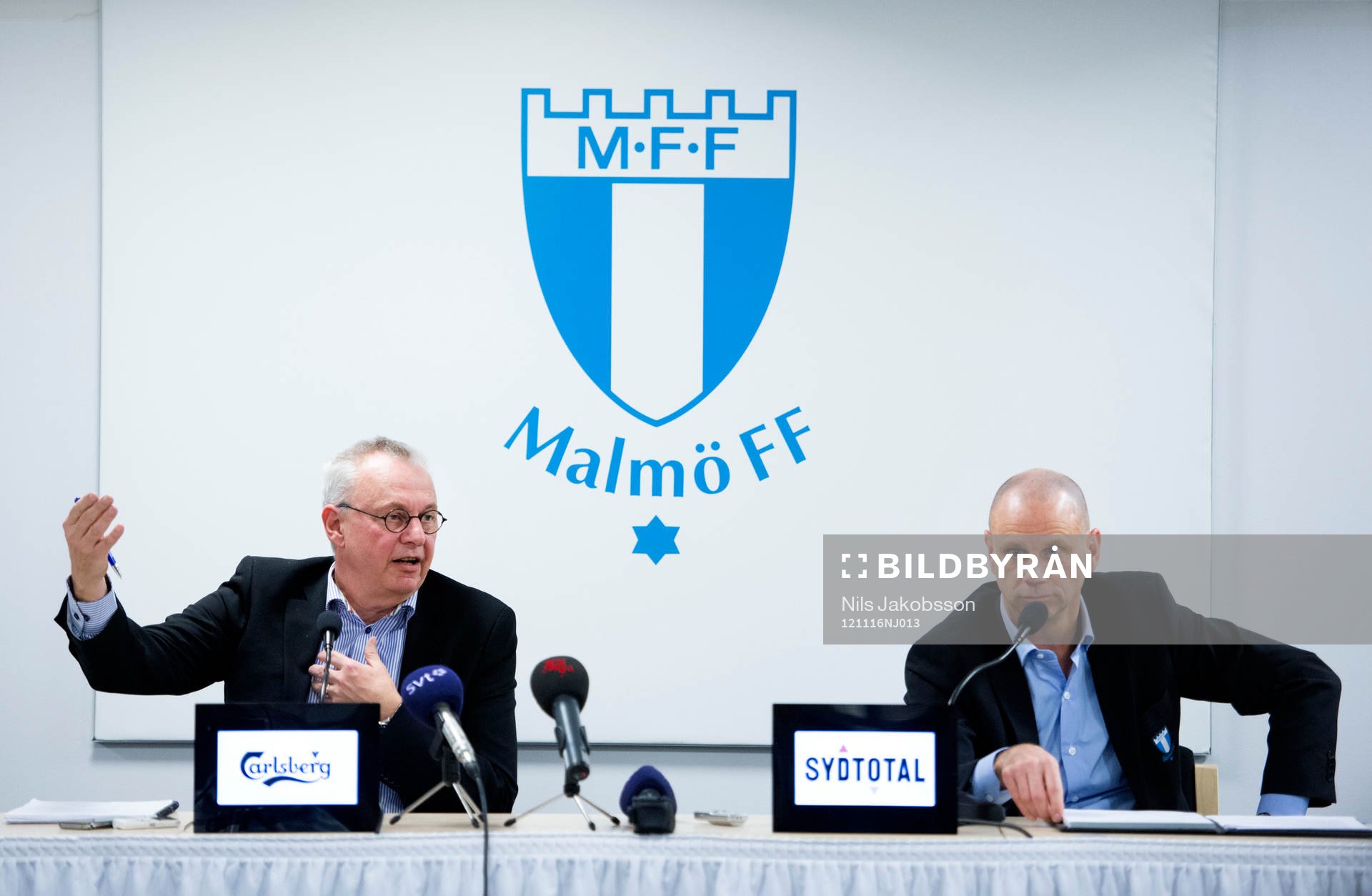 Per Nilsson, Håkan Jeppsson, ordförande, VD Malmö FF