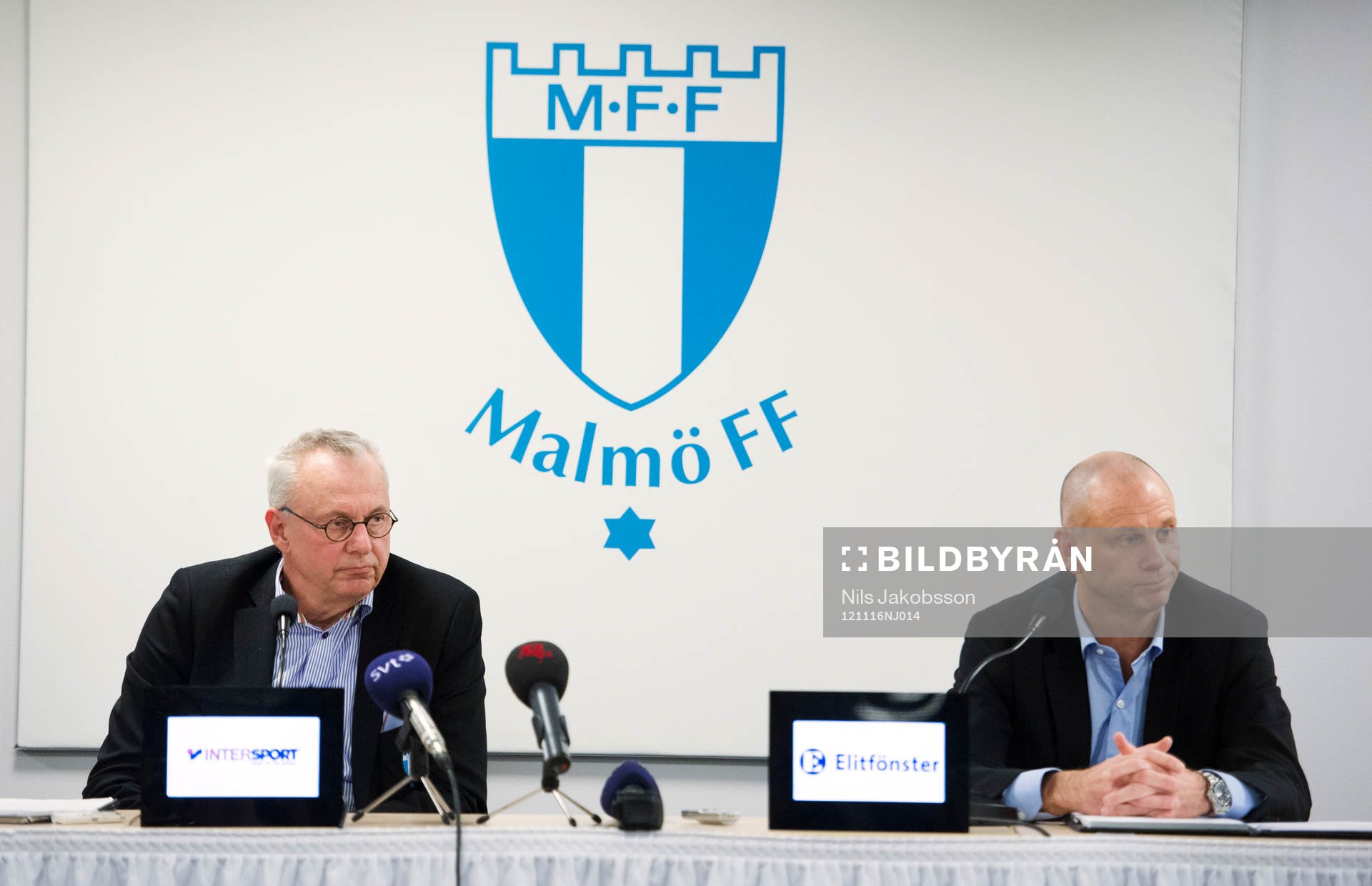 Per Nilsson, Håkan Jeppsson, ordförande, VD Malmö FF