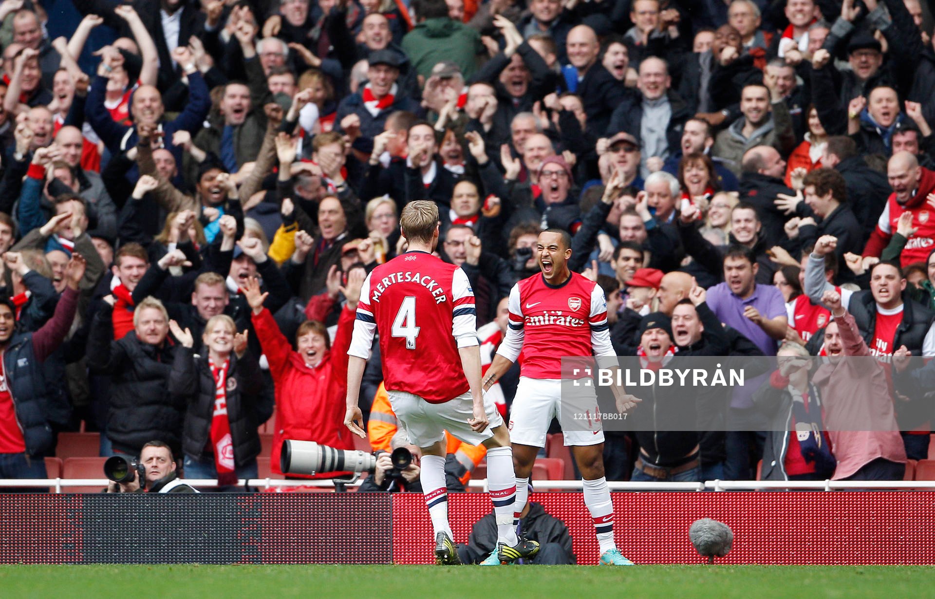 Football - Arsenal v Tottenham Hotspur - Barclays Premier