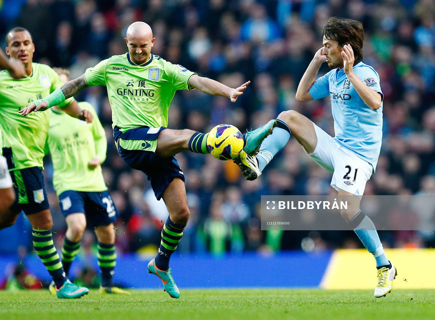 Football - Manchester City v Aston Villa - Barclays Premier