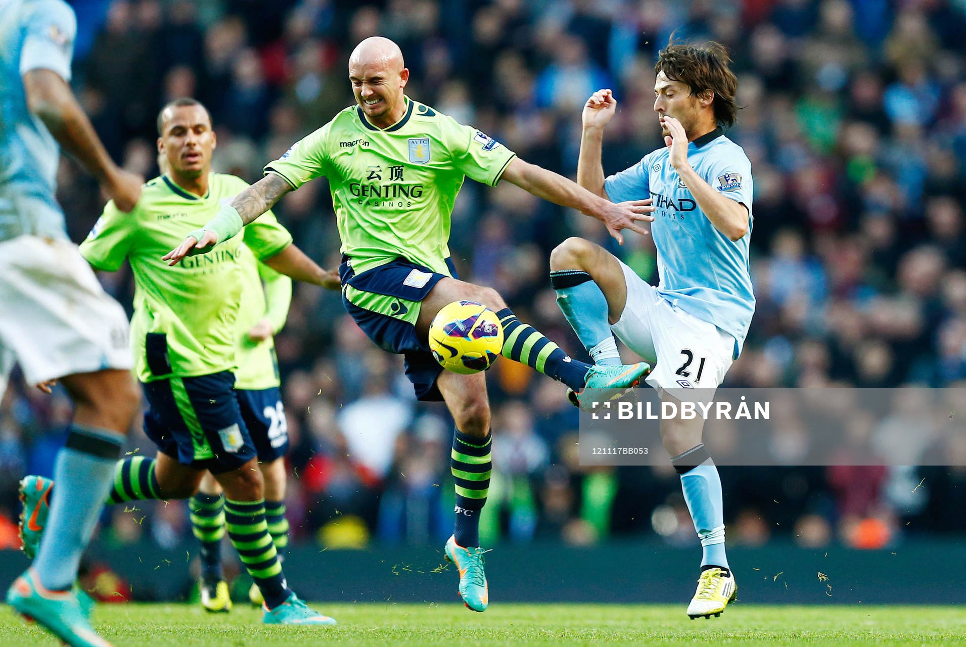 Football - Manchester City v Aston Villa - Barclays Premier