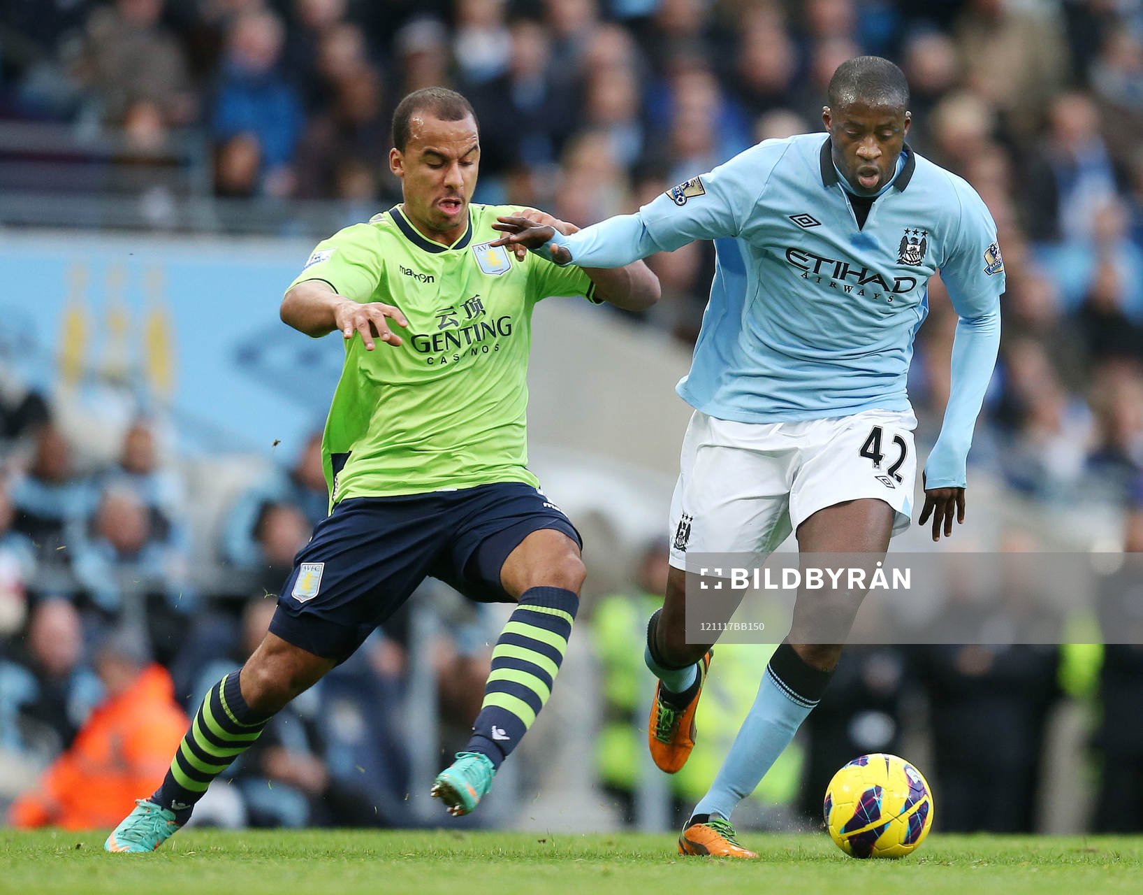 Football - Manchester City v Aston Villa - Barclays Premier