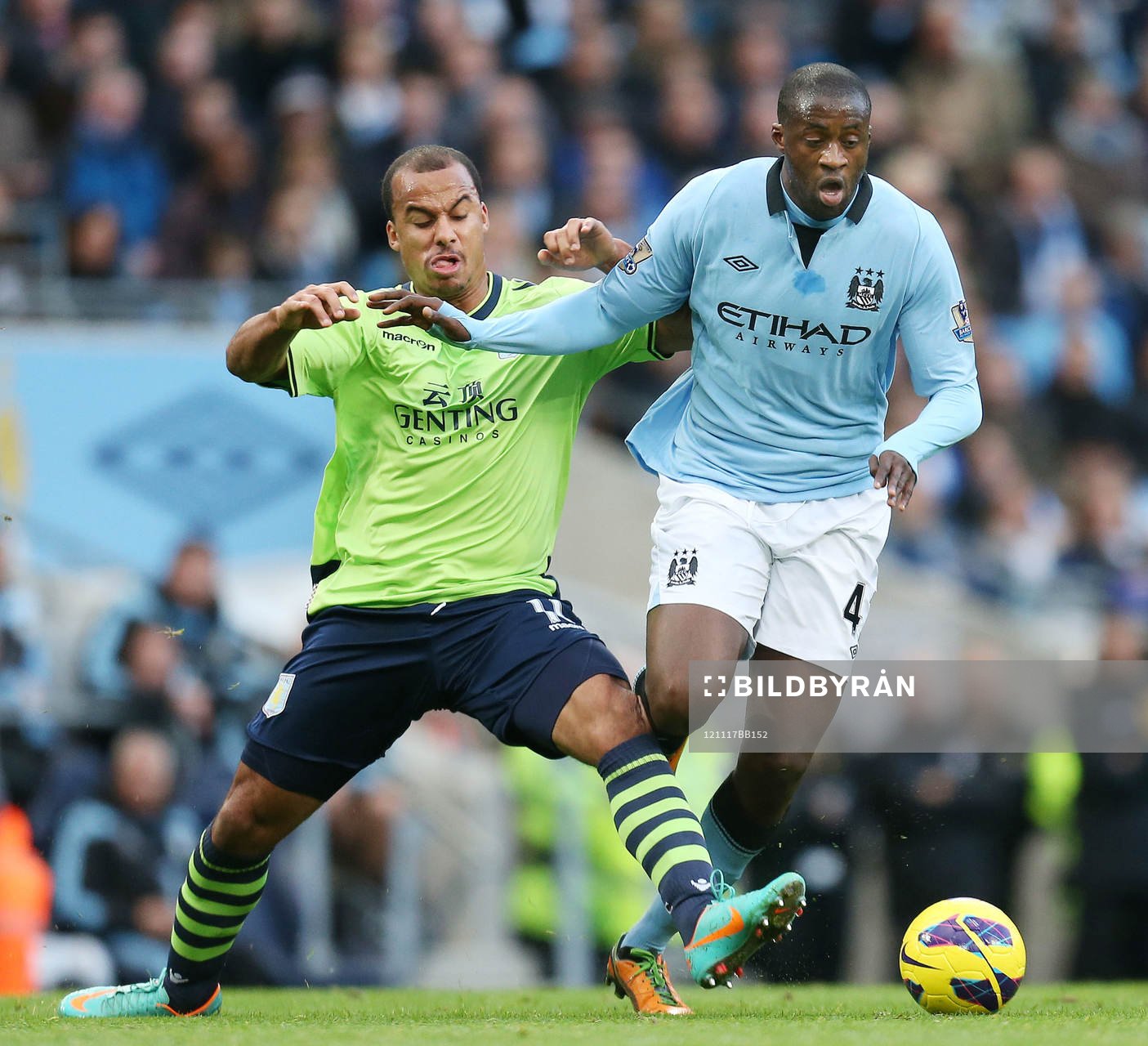 Football - Manchester City v Aston Villa - Barclays Premier