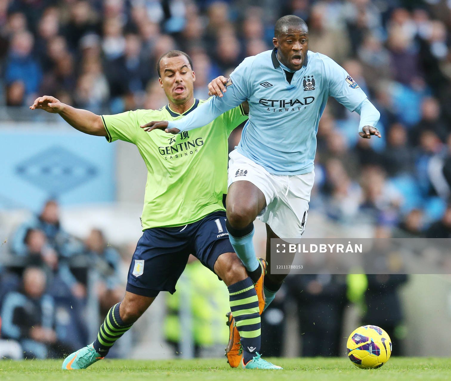 Football - Manchester City v Aston Villa - Barclays Premier