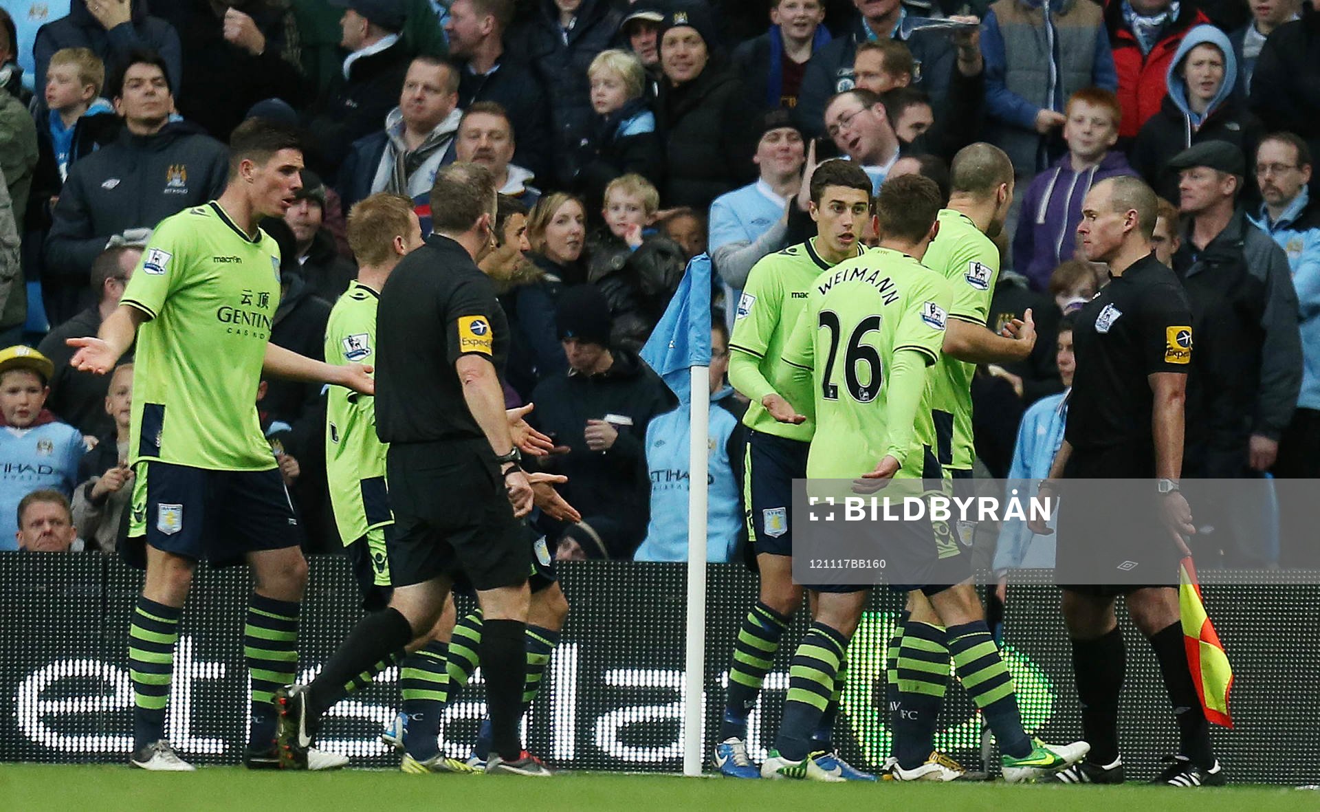 Football - Manchester City v Aston Villa - Barclays Premier