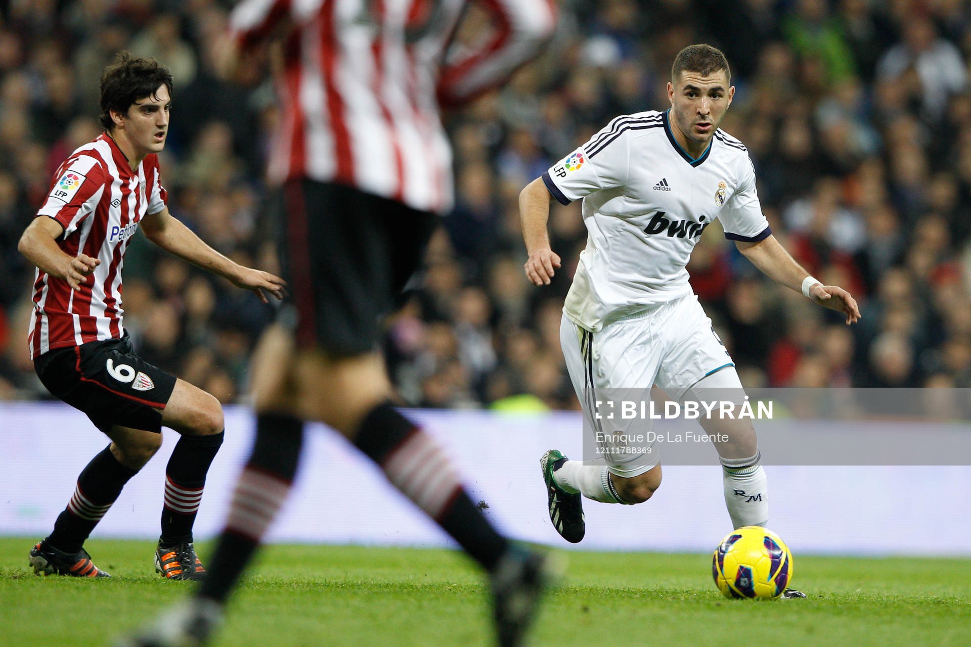 Fotboll, La Liga (Spansk Liga), Real Madrid v Athletic