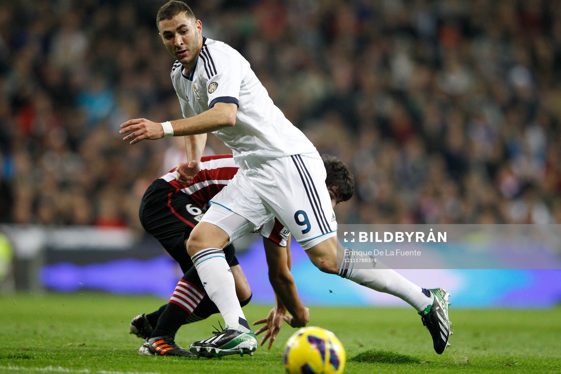 Fotboll, La Liga (Spansk Liga), Real Madrid v Athletic