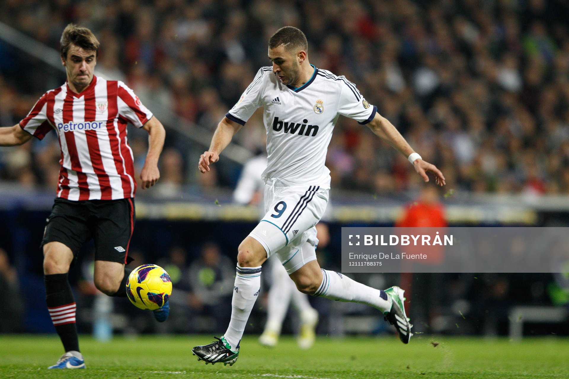 Fotboll, La Liga (Spansk Liga), Real Madrid v Athletic