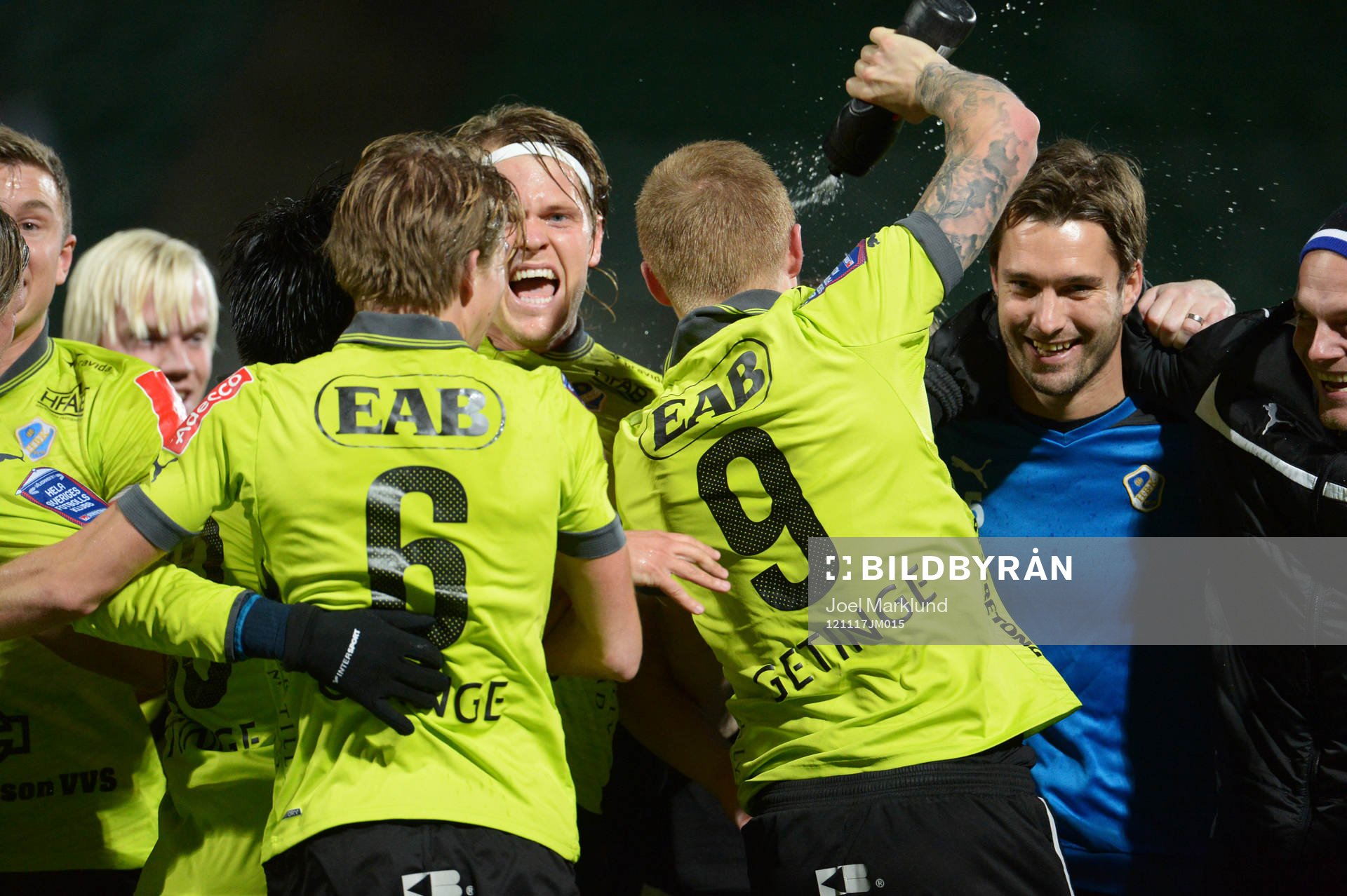 Halmstad tillbaka i Allsvenskan! Gudjon Baldvinsson,