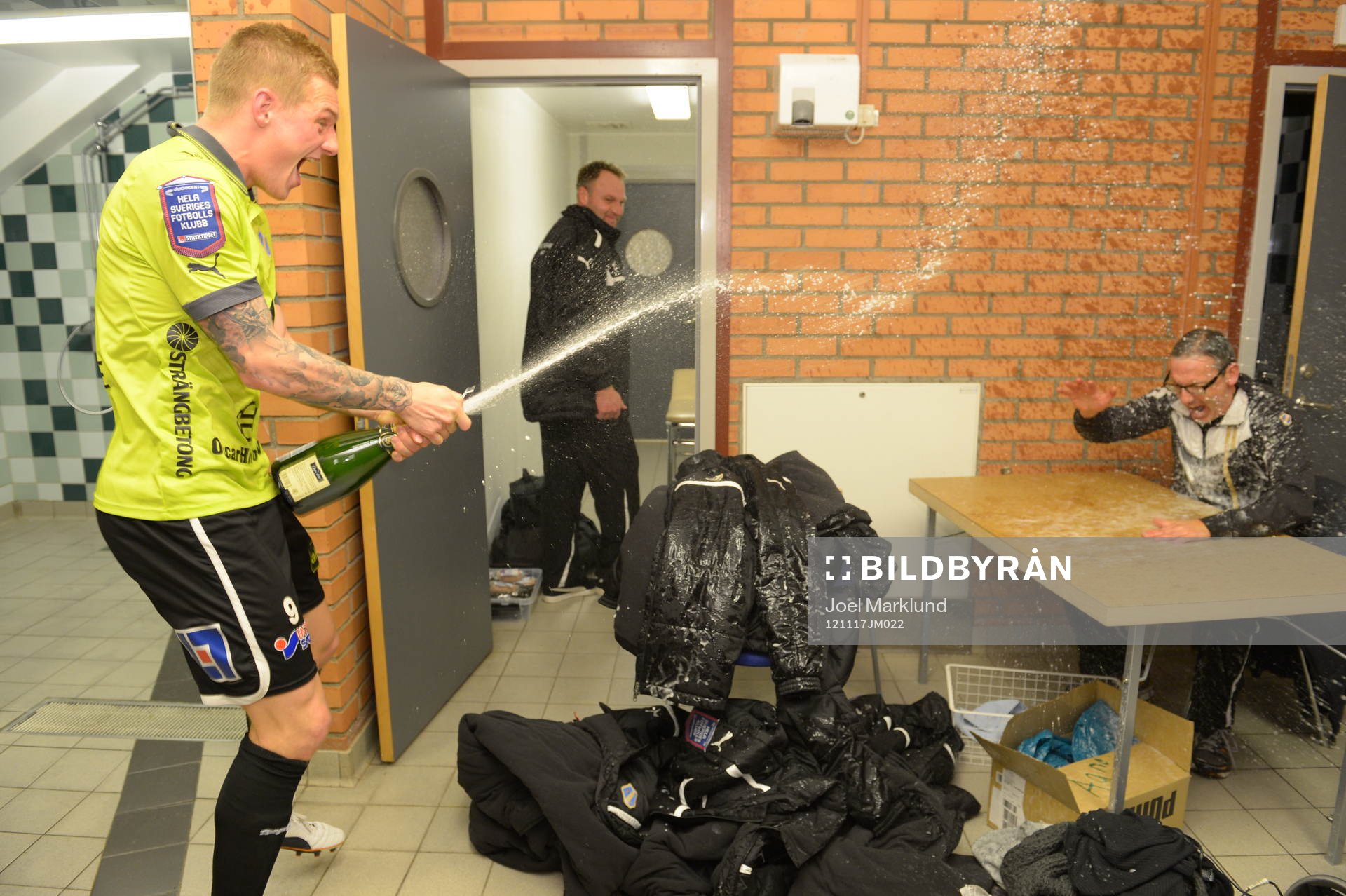 Halmstad tillbaka i Allsvenskan! Gudjon Baldvinsson,