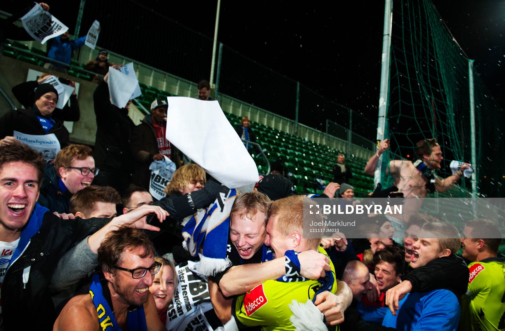 Halmstad är tillbaka i Allsvenskan. Gudjon Baldvinsson,