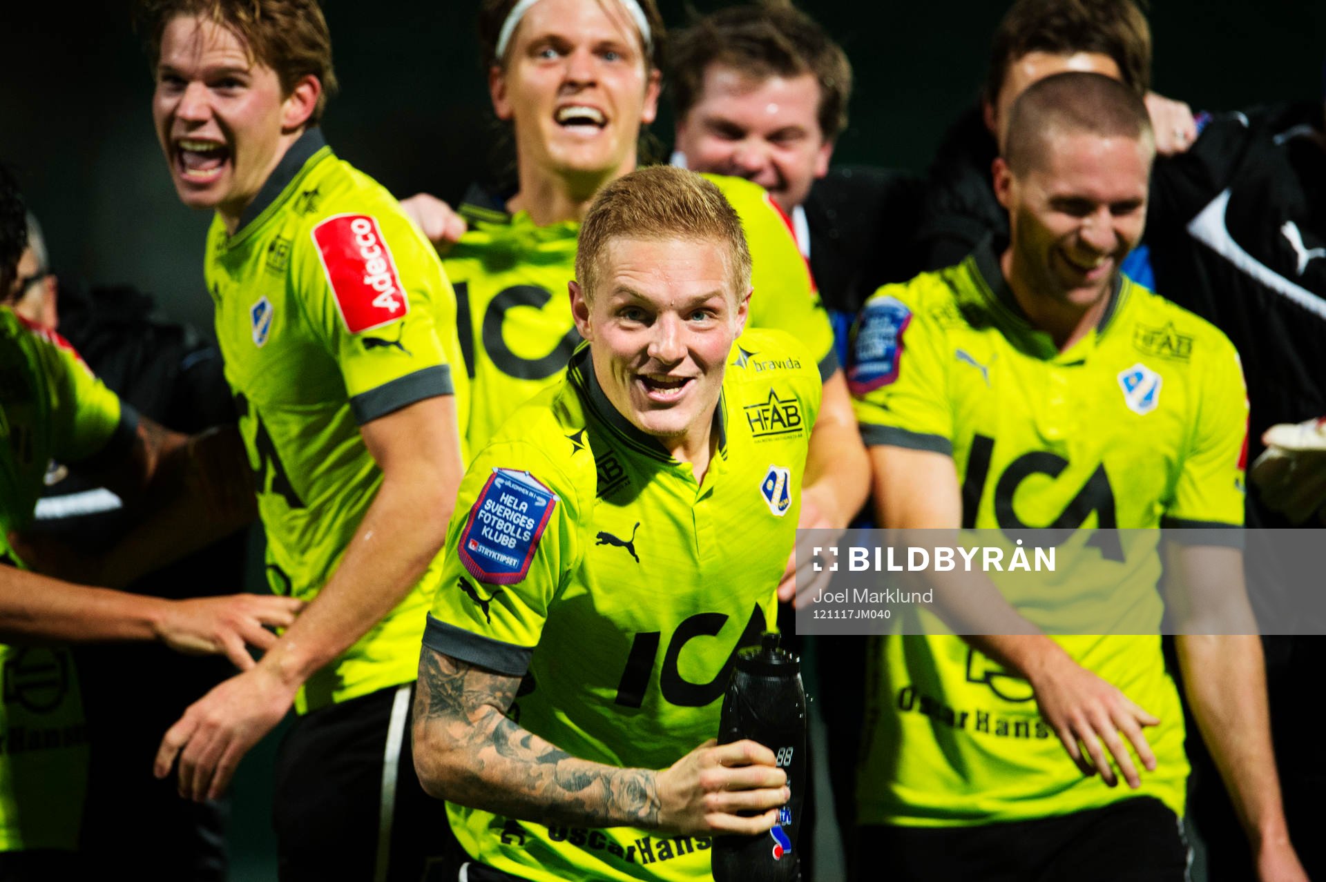 Halmstad är tillbaka i Allsvenskan. Gudjon Baldvinsson