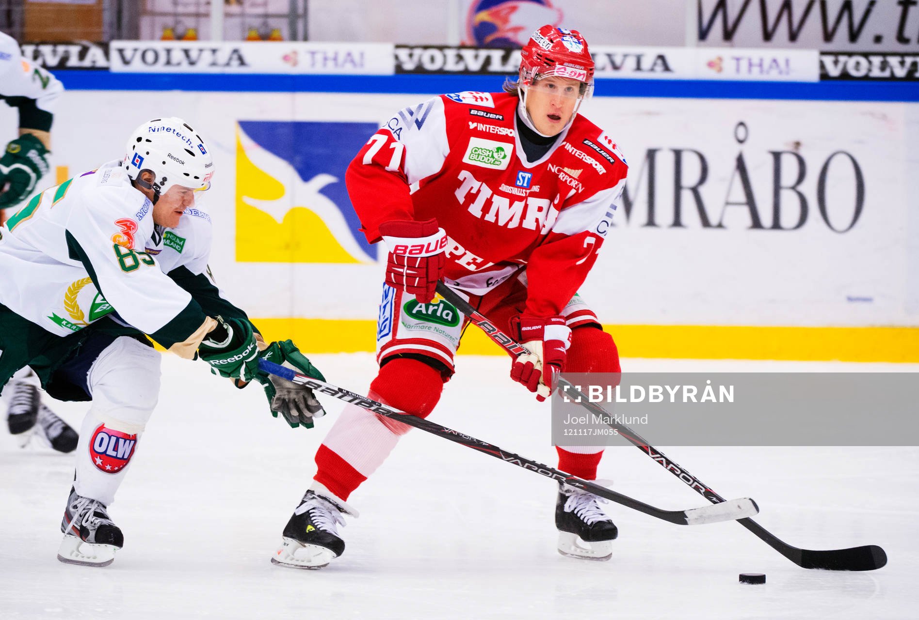 Mikael Johansson, Färjestad, utmanar Jonathan Hedström,